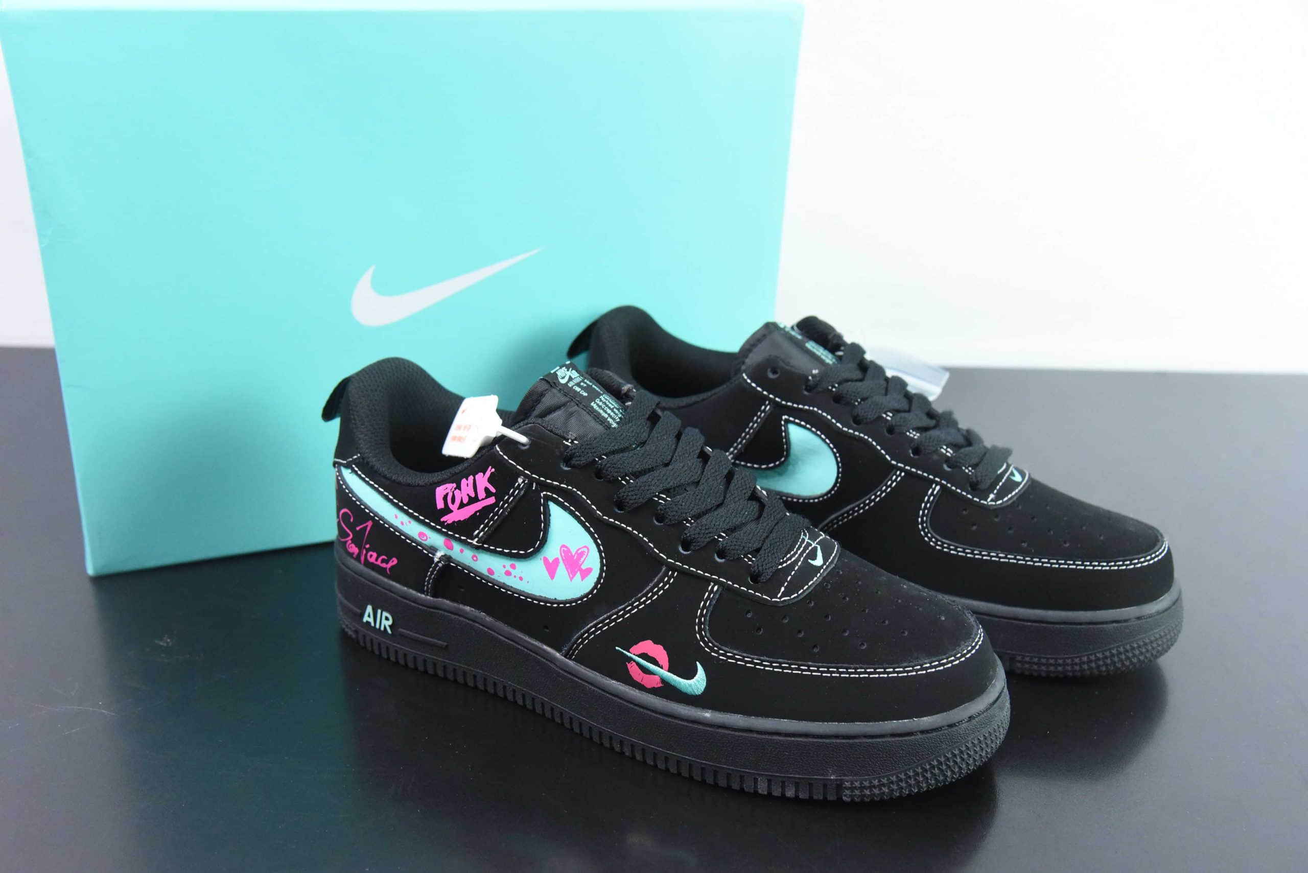 耐克Nike Air Force 1'07 Low “Flame Red Lips”烈焰红唇七夕限定空军一号低帮休闲板鞋纯原版本 货号:FB8971-005