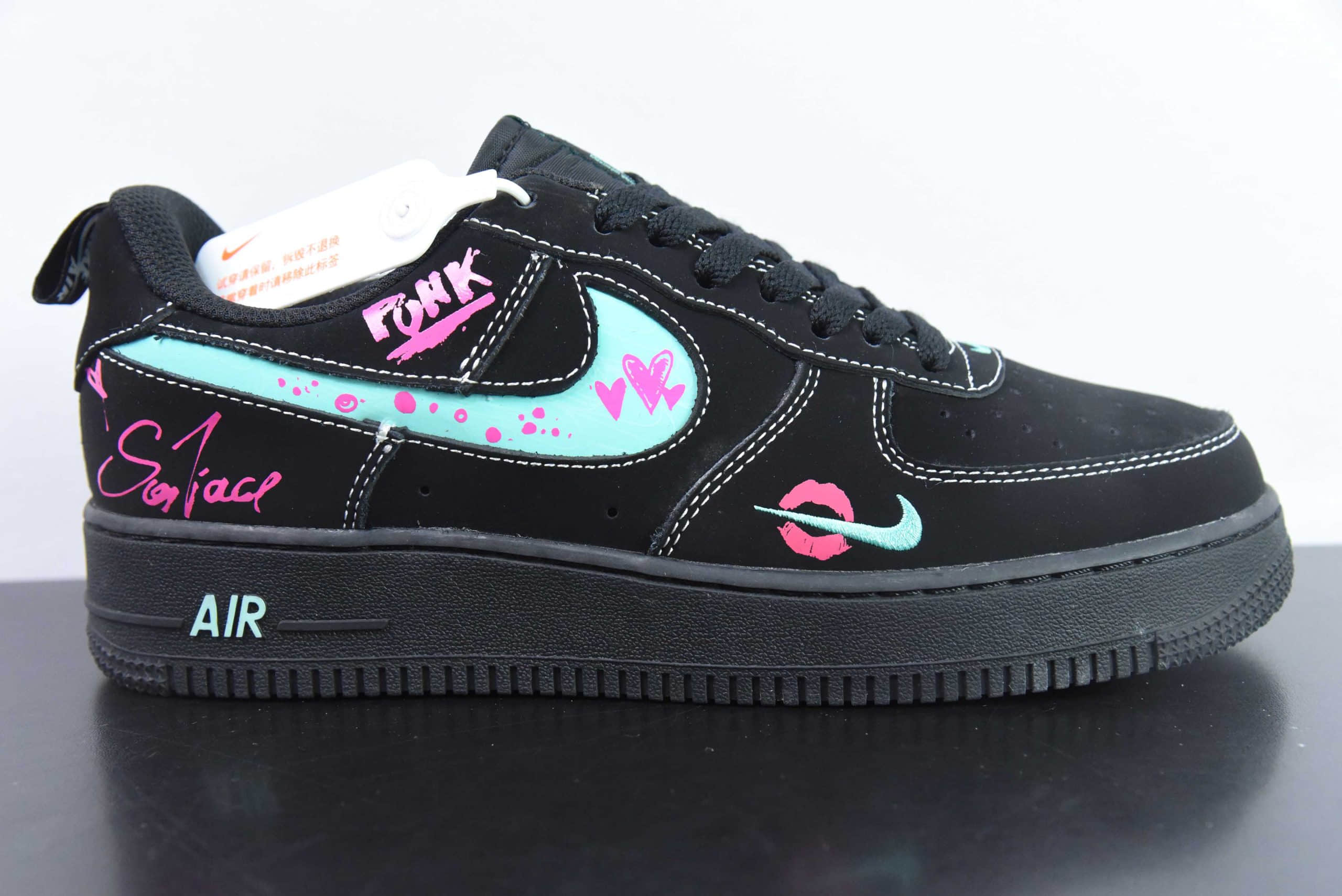 耐克Nike Air Force 1'07 Low “Flame Red Lips”烈焰红唇七夕限定空军一号低帮休闲板鞋纯原版本 货号:FB8971-005