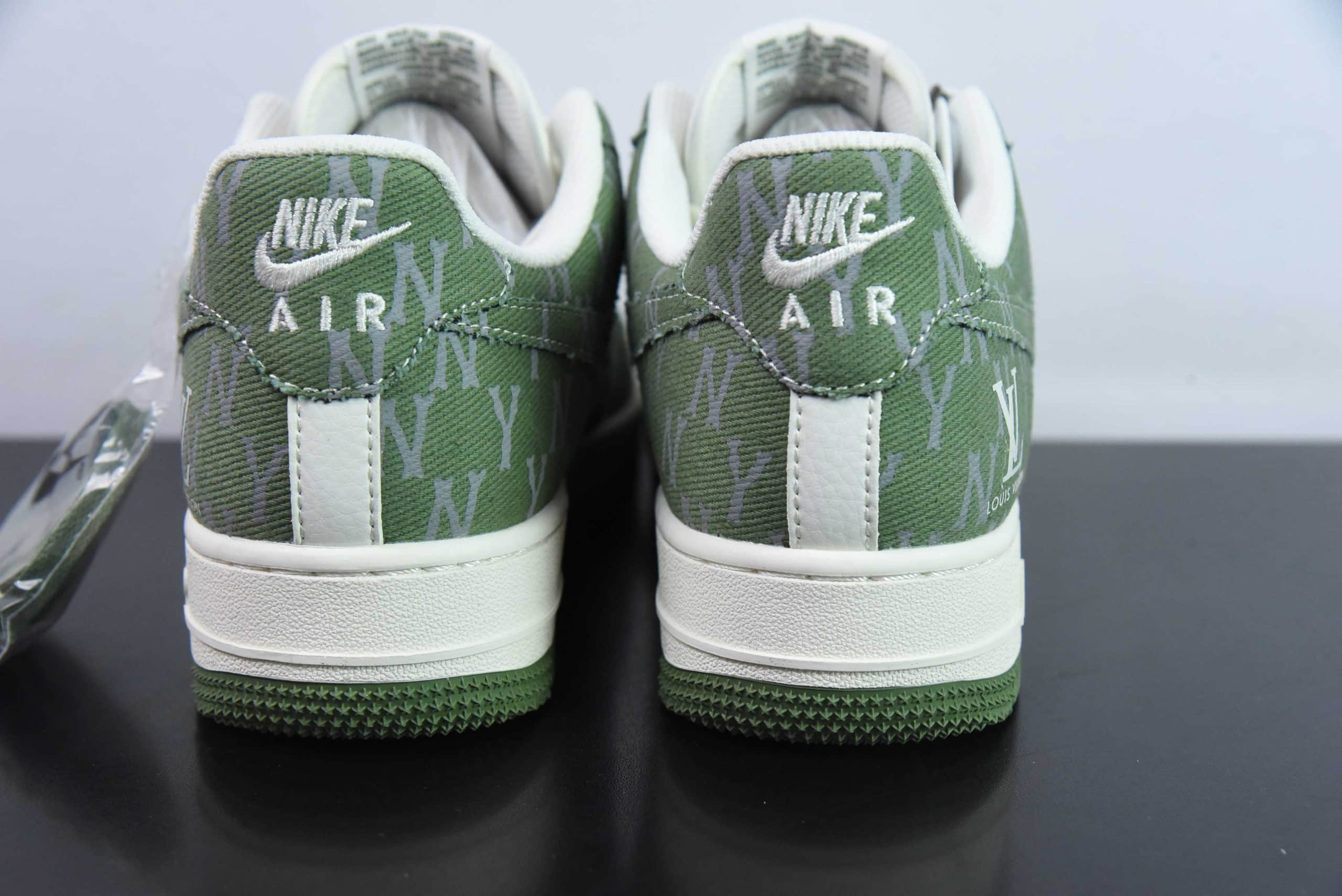 耐克NIke Air Force 1 '07 Low “LV联名荷叶绿”空军一号低帮运动休闲鞋纯原版本 货号:HD1968-029
