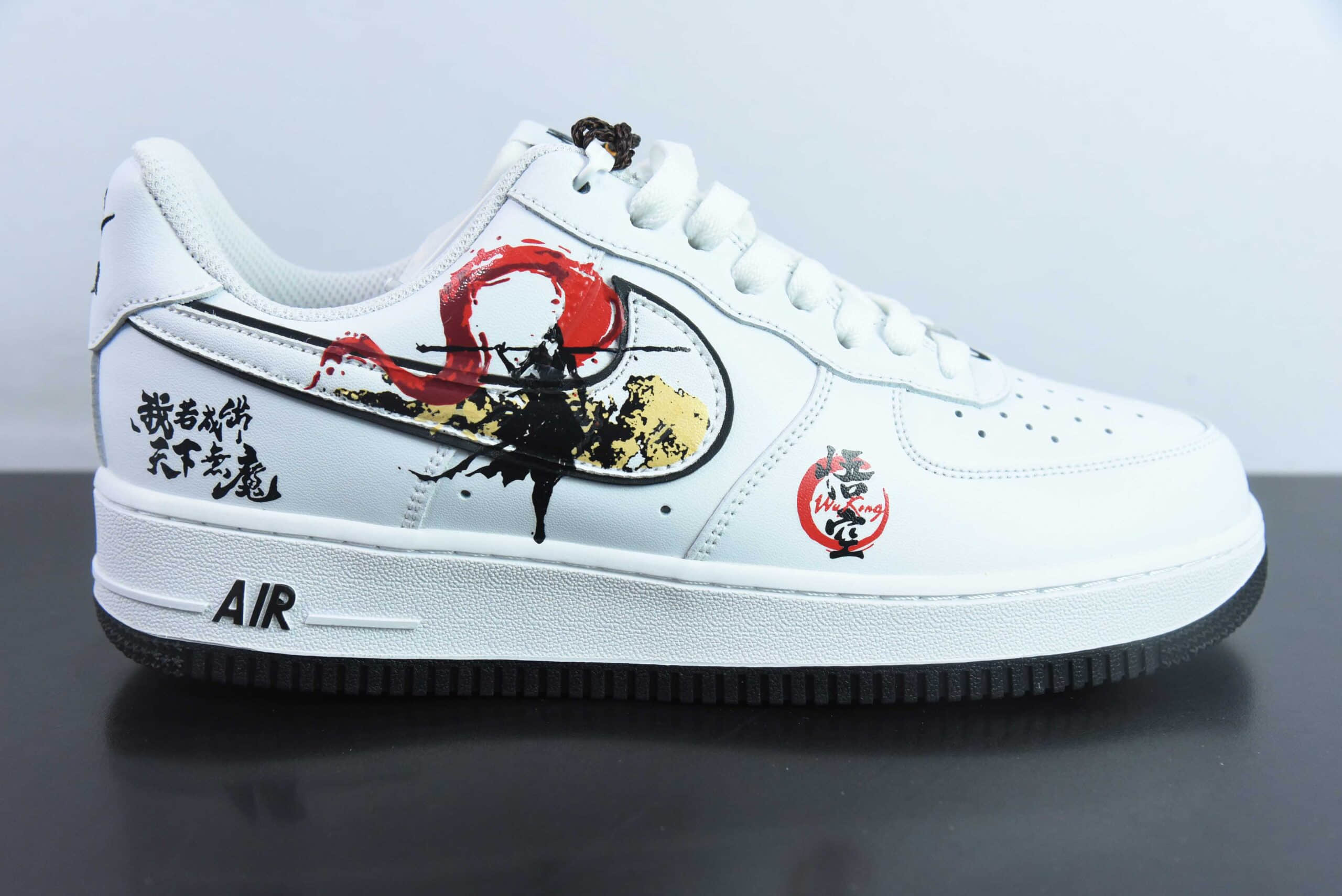 耐克Nike Air Force 1'07 Low Wu Kong 黑神话悟空“我若成佛” 空军一号低帮休闲板鞋纯原版本 货号:DV0788-301