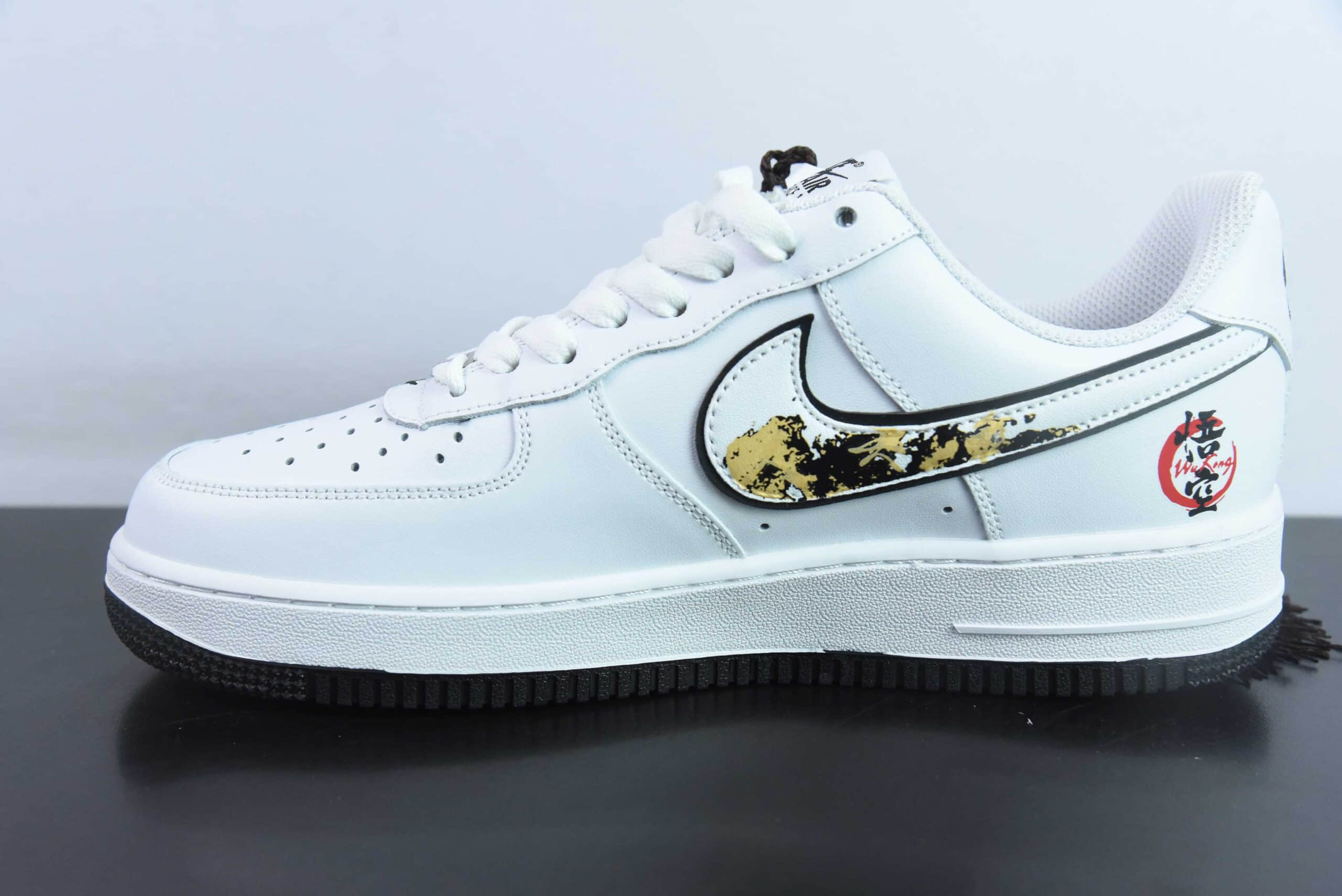 耐克Nike Air Force 1'07 Low Wu Kong 黑神话悟空“我若成佛” 空军一号低帮休闲板鞋纯原版本 货号:DV0788-301