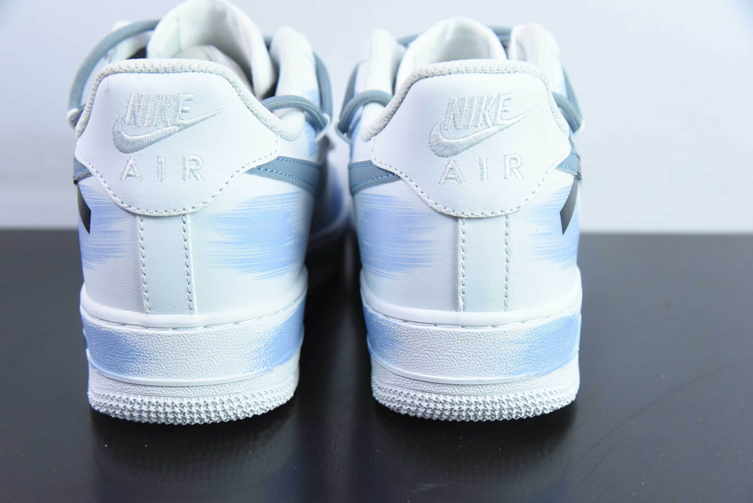 耐克Nike Air Force 1´07 Low 二次元主题紫蓝喷绘空军一号低帮百搭休闲运动板鞋纯原版本 货号:ZH0316-029