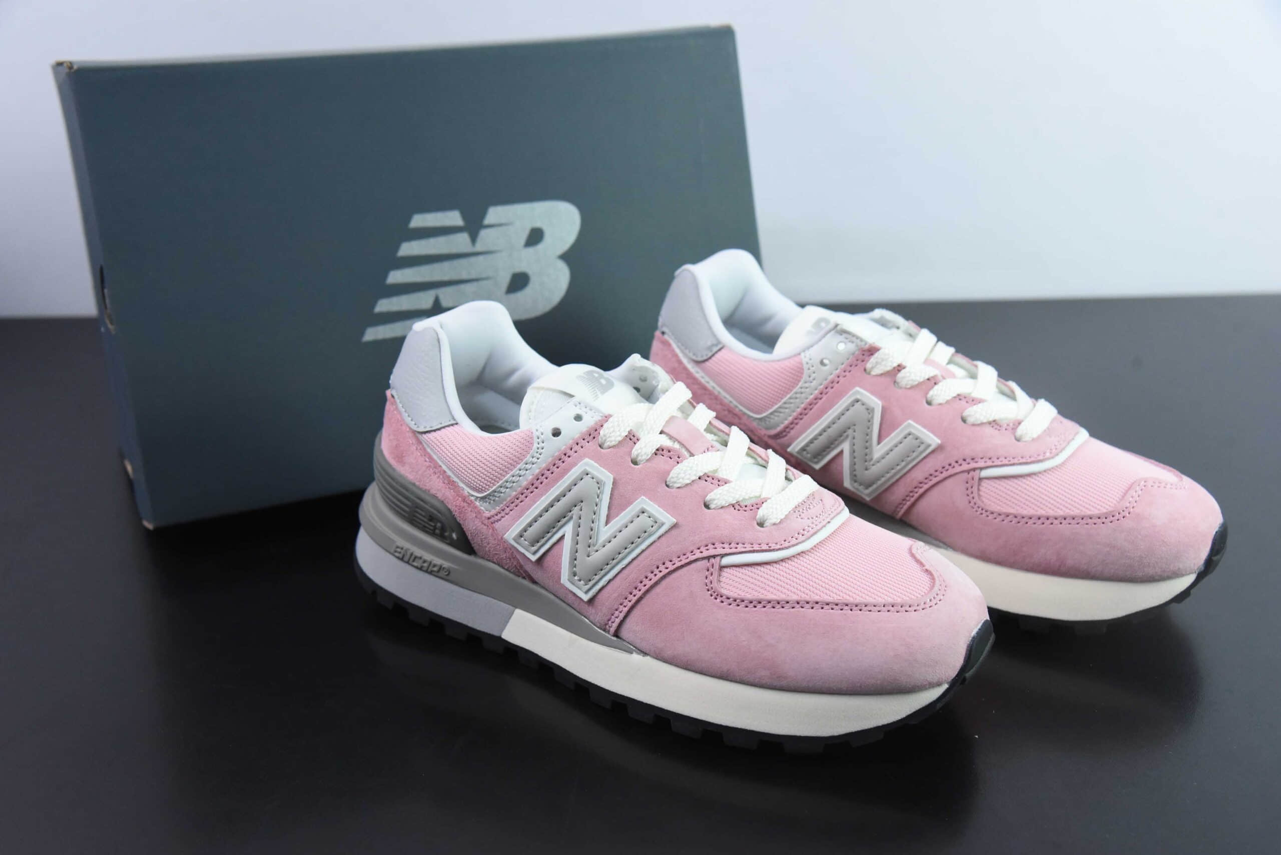 新百伦New Balance U574灰粉低帮复古休闲运动慢跑鞋纯原版本 货号:U574LGOP