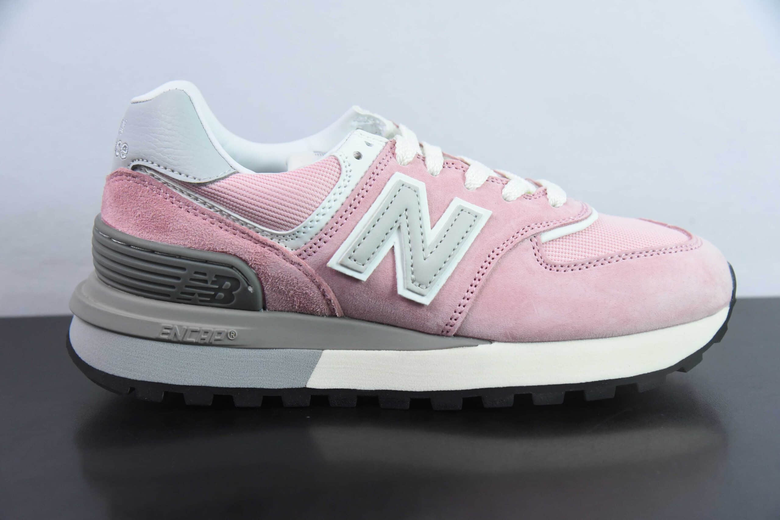 新百伦New Balance U574灰粉低帮复古休闲运动慢跑鞋纯原版本 货号:U574LGOP