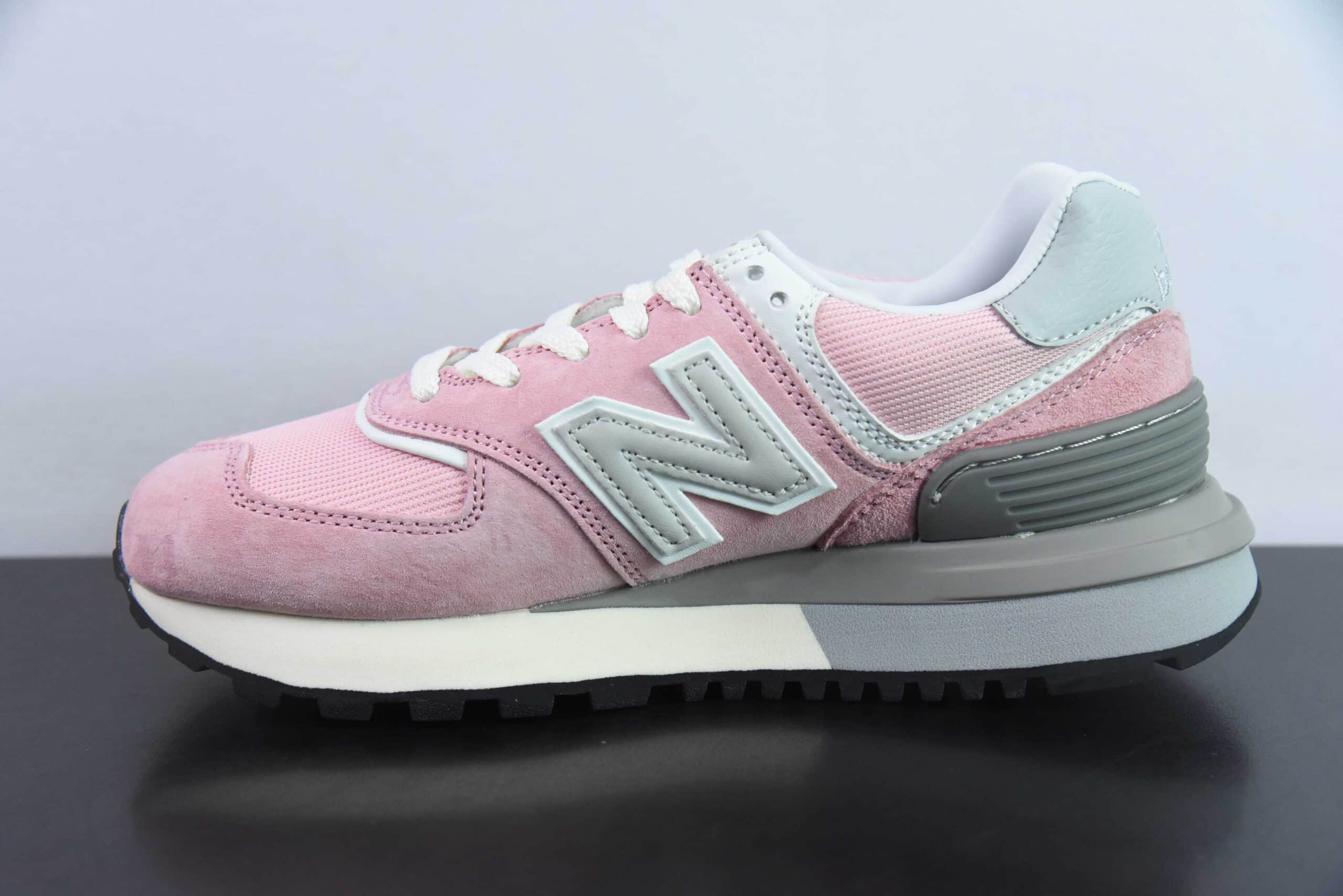 新百伦New Balance U574灰粉低帮复古休闲运动慢跑鞋纯原版本 货号:U574LGOP
