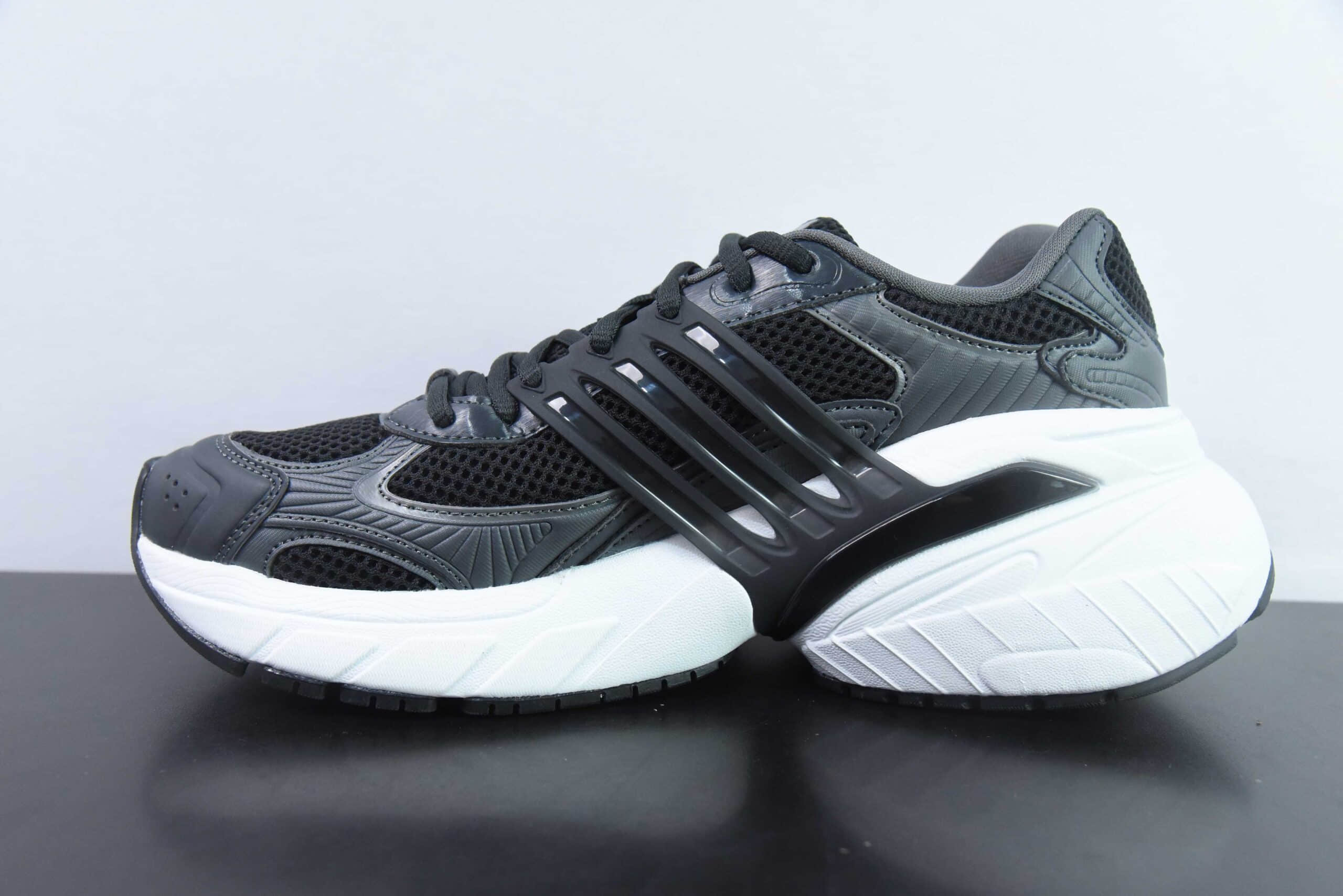 阿迪达斯Adidas Originals Adistar XLG黑白复古廓形休闲运动老爹鞋纯原版本 货号:IH4849