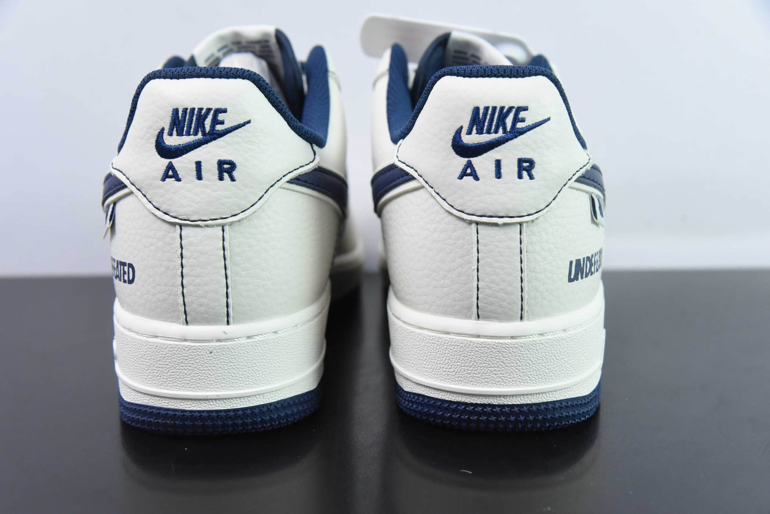 耐克Nike Air Force 1 Low 07 x UNDEFEATED 白蓝小钩麻绳空军一号低帮休闲板鞋纯原版本 货号:UT2023-205