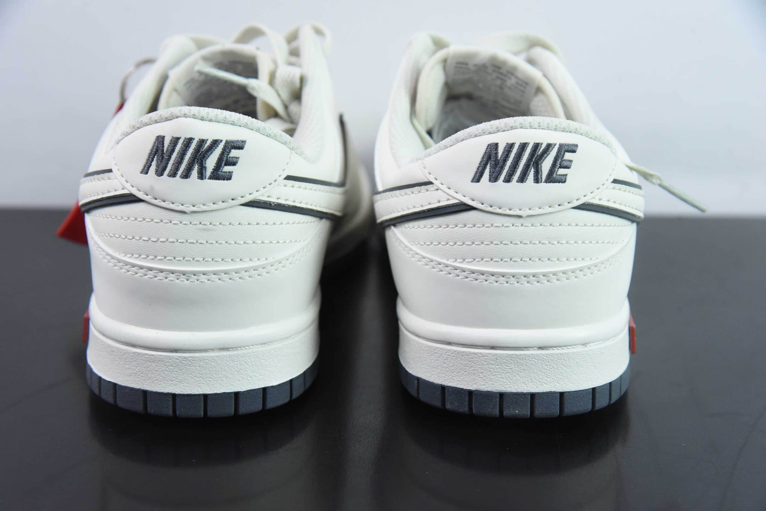 耐克Nike SB Dunk Low Supreme联名米灰小灰勾周年高端定制SB低帮休闲板鞋纯原版本 货号:DJ2024-014