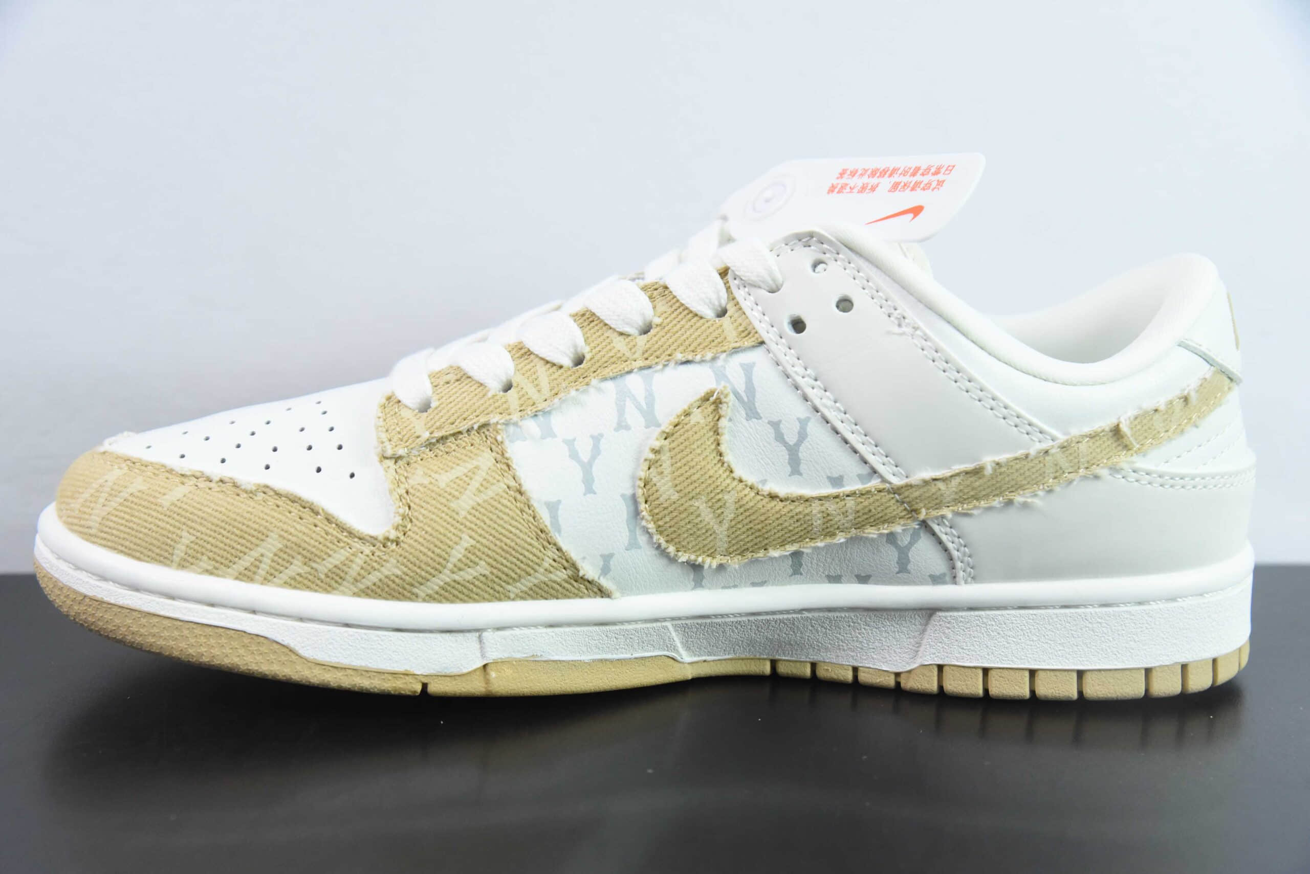 耐克Nike SB Dunk Low“MLB联名黄牛仔” 周年高端定制SB低帮休闲板鞋纯原版本 货号:DQ1098-346