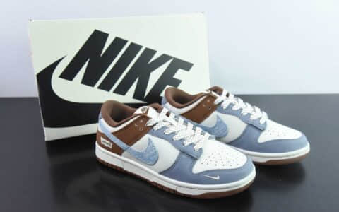 耐克Nike SB Dunk Low“ 李维斯联名白灰棕” 周年高端定制SB低帮休闲板鞋纯原版本 货号:JH8310-958