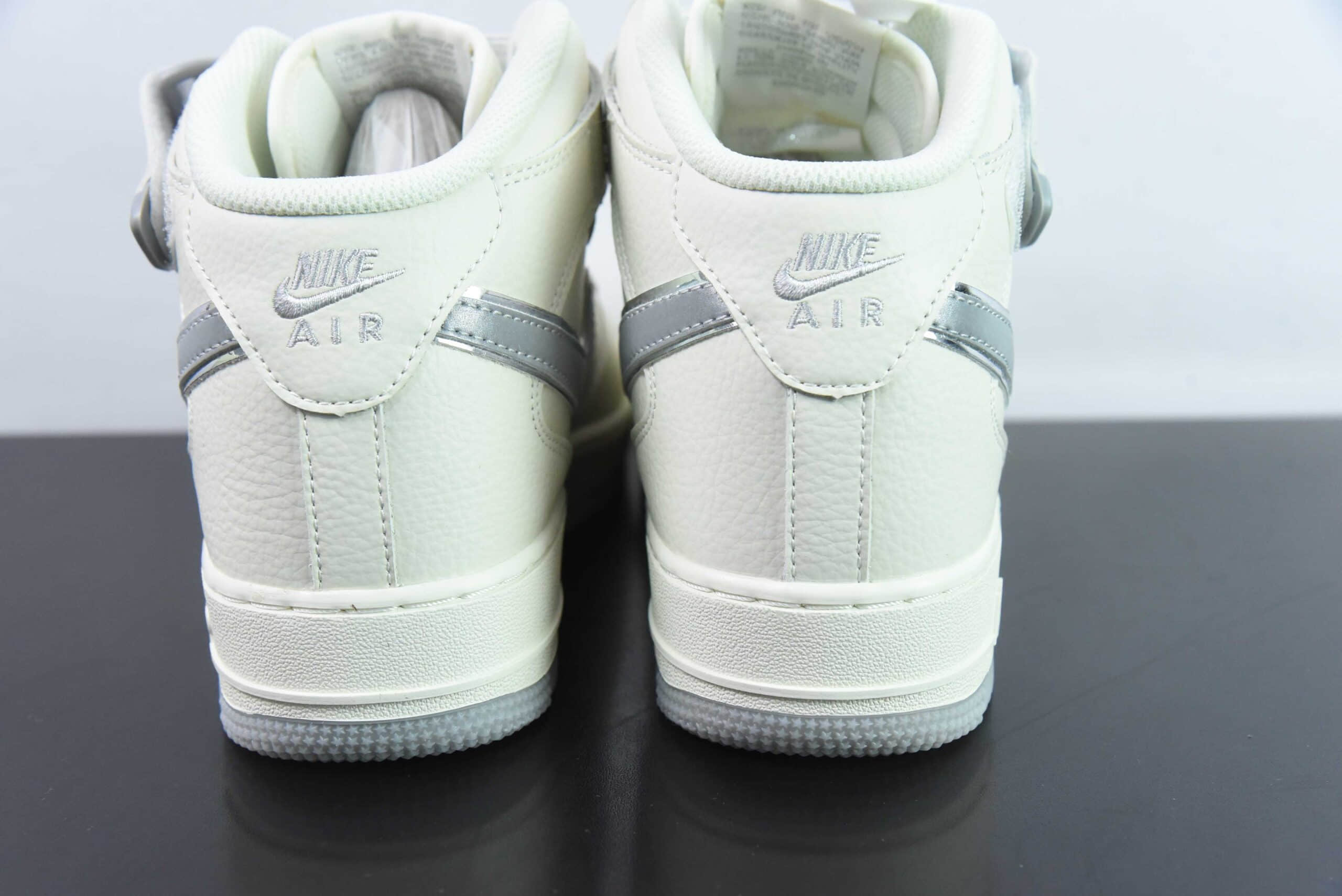 耐克Nike Air Force 1 Mid 07 米银满天星空军一号中帮休闲板鞋纯原版本 货号:XL0236-232