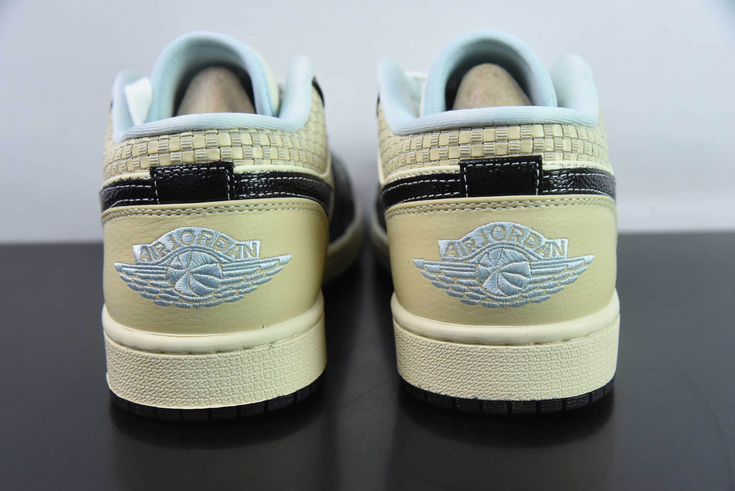 乔丹Air Jordan 1 Low ”Coconut Milk Black“ AJ1 乔1海岛风情低帮文化篮球鞋纯原版本 货号:HQ3437-101