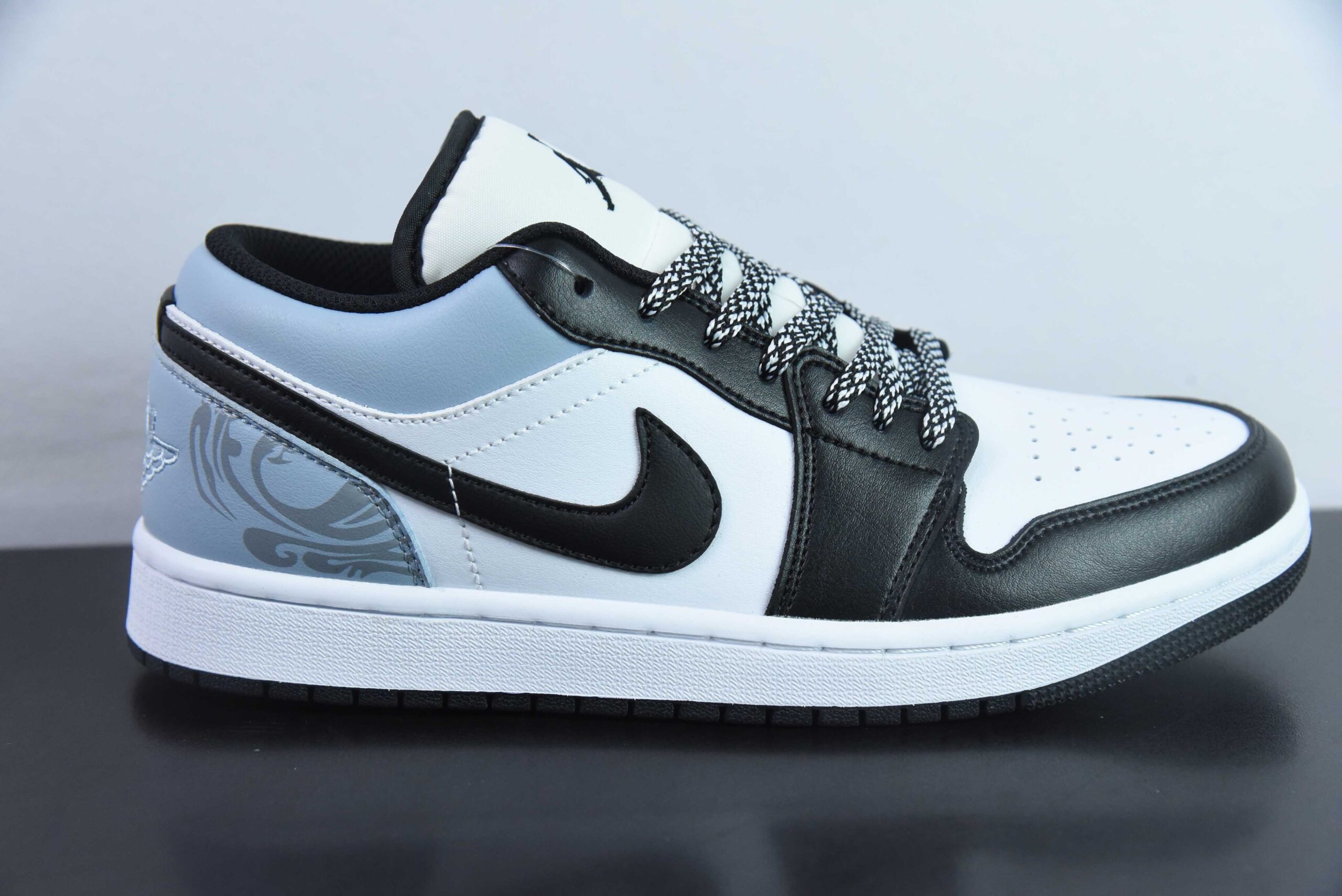 乔丹Air Jordan 1 Low AJ1乔1高端定制奔赴山海低帮复古篮球鞋纯原版本 货号:553558-132