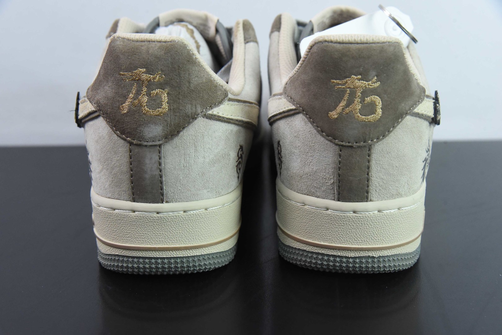 耐克Nike Air Force 1 Low ”“Green Dragon Crescent Blade”国潮风青龙偃月刀2.0空军一号低帮休闲板鞋纯原版本 货号：CD1212-555