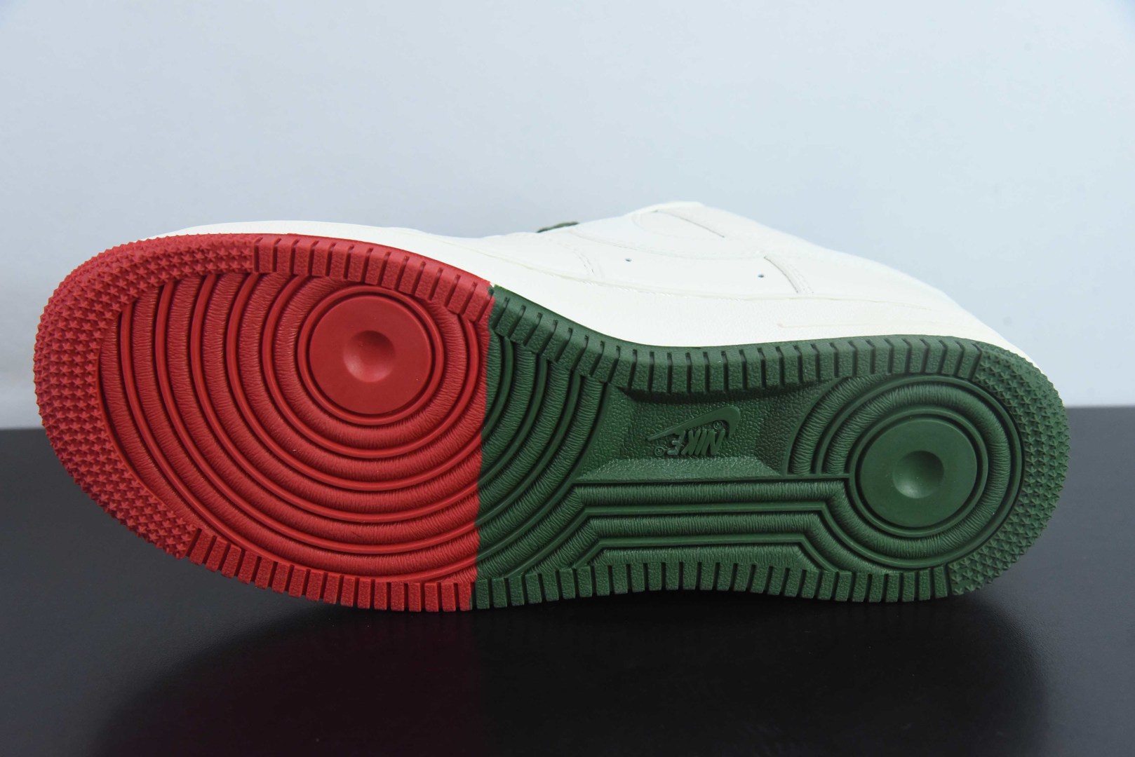 耐克Nike Air Force 1 AF1白红绿北面印花定制版空军一号低帮休闲板鞋纯原版本 货号:XZ6188-011