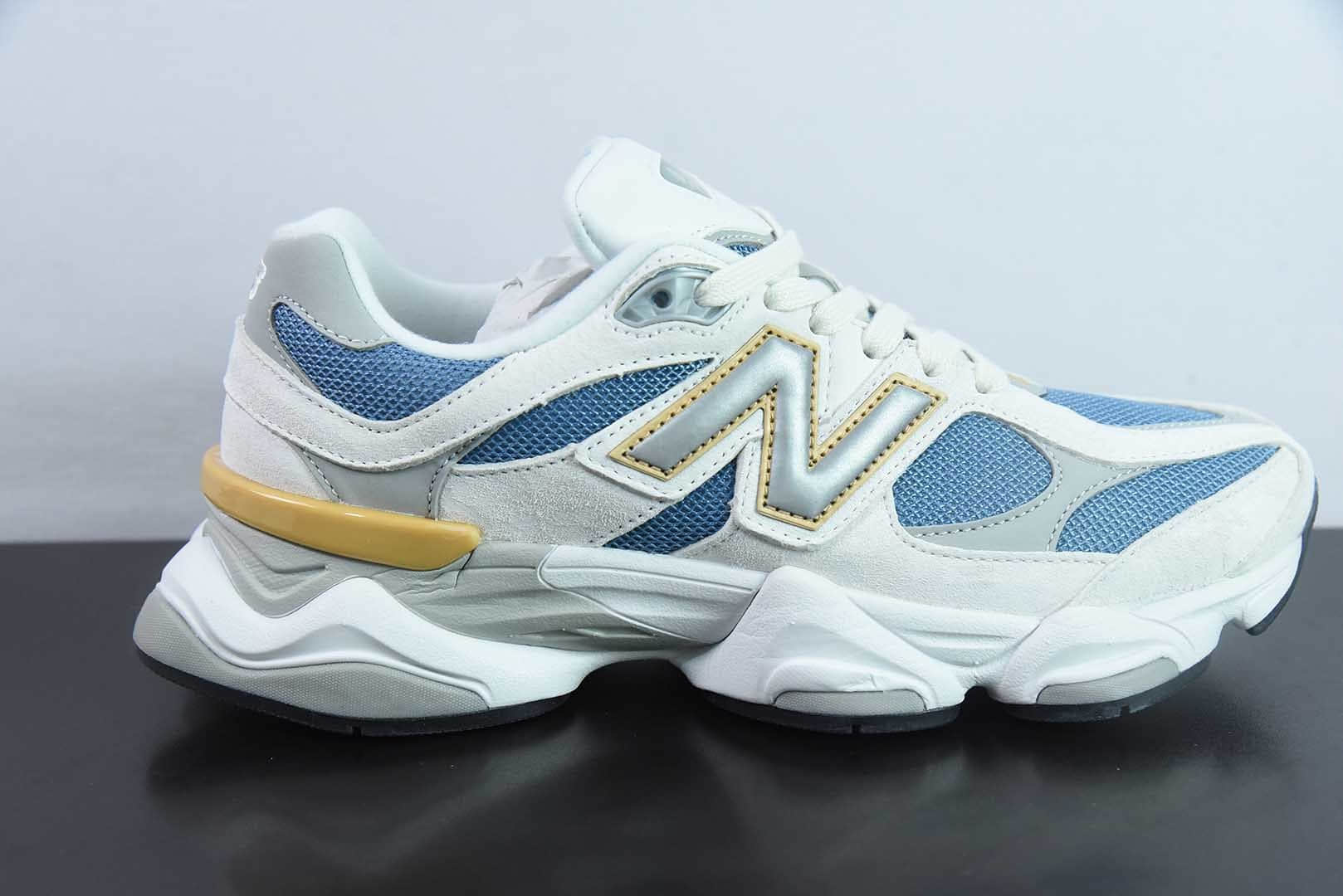 新百伦New Balance Joe Freshgoods x New Balance NB9060 Heron Blue Grey 联名款白灰苍鹭蓝复古休闲运动慢跑鞋纯原版本 货号:U9060FM