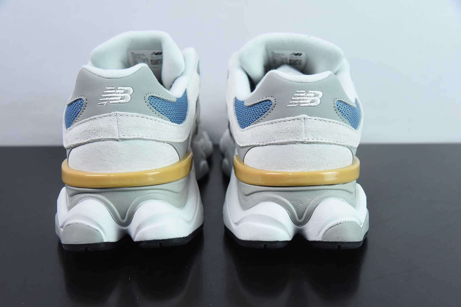 新百伦New Balance Joe Freshgoods x New Balance NB9060 Heron Blue Grey 联名款白灰苍鹭蓝复古休闲运动慢跑鞋纯原版本 货号:U9060FM