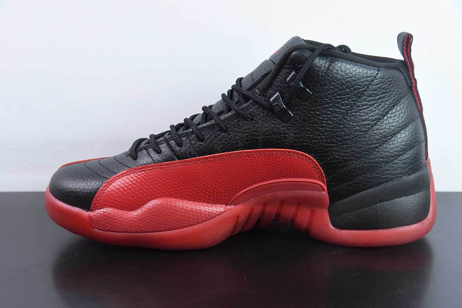 乔丹Air Jordan 12  Black Red  黑红 AJ12乔12男子文化篮球鞋纯原版本 货号:CT8013-002