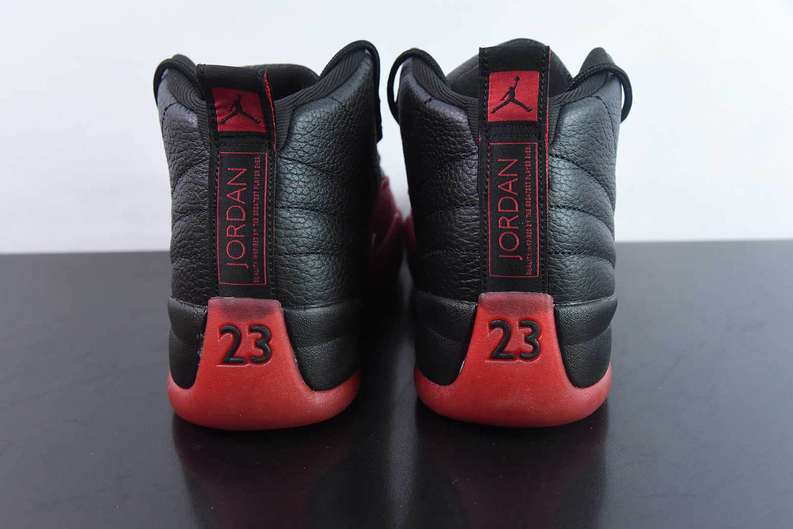 乔丹Air Jordan 12  Black Red  黑红 AJ12乔12男子文化篮球鞋纯原版本 货号:CT8013-002