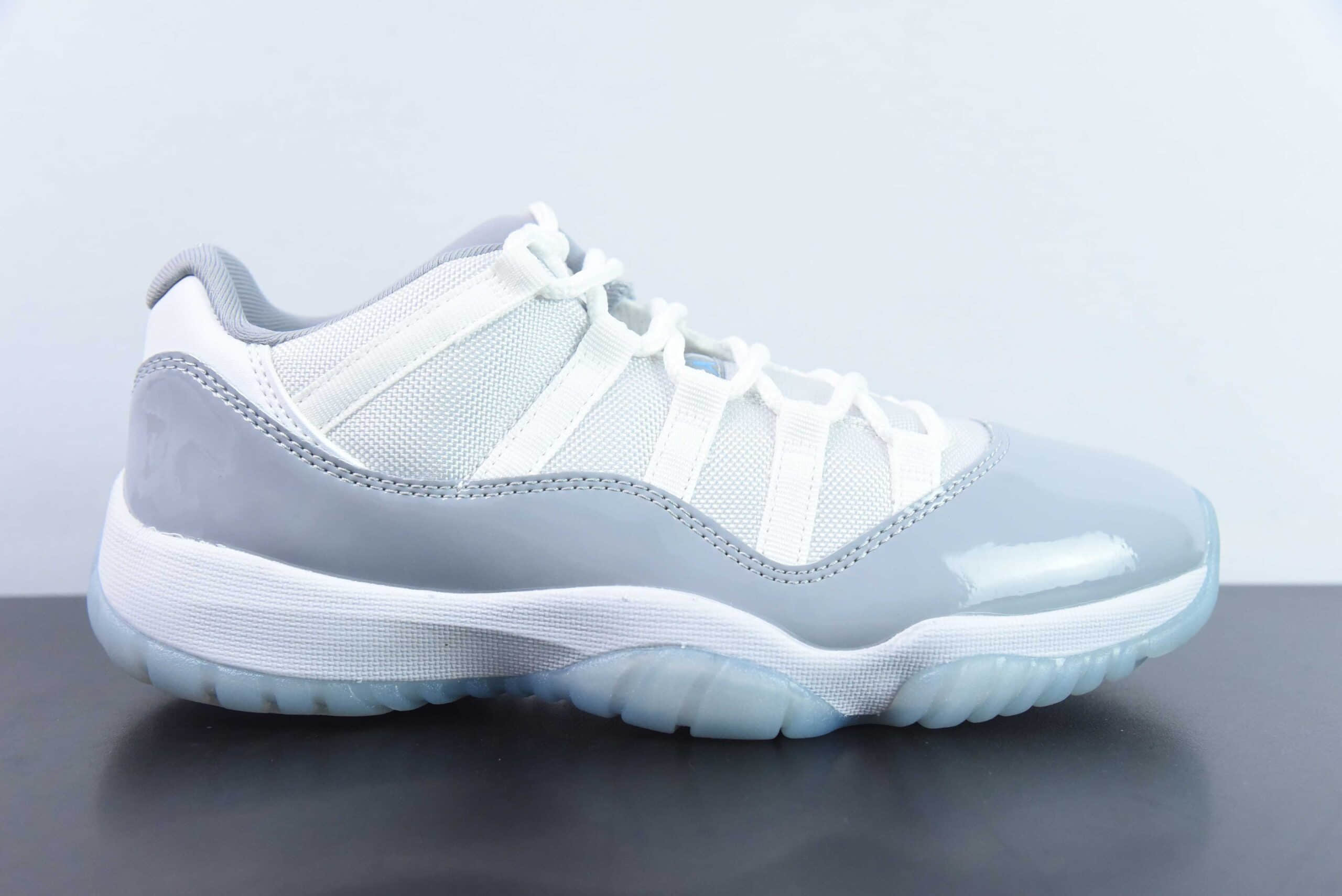 乔丹Air Jordan 11 Low Cement Grey AJ11酷灰2.0男子低帮文化篮球鞋纯原版本 货号：AV2187-140