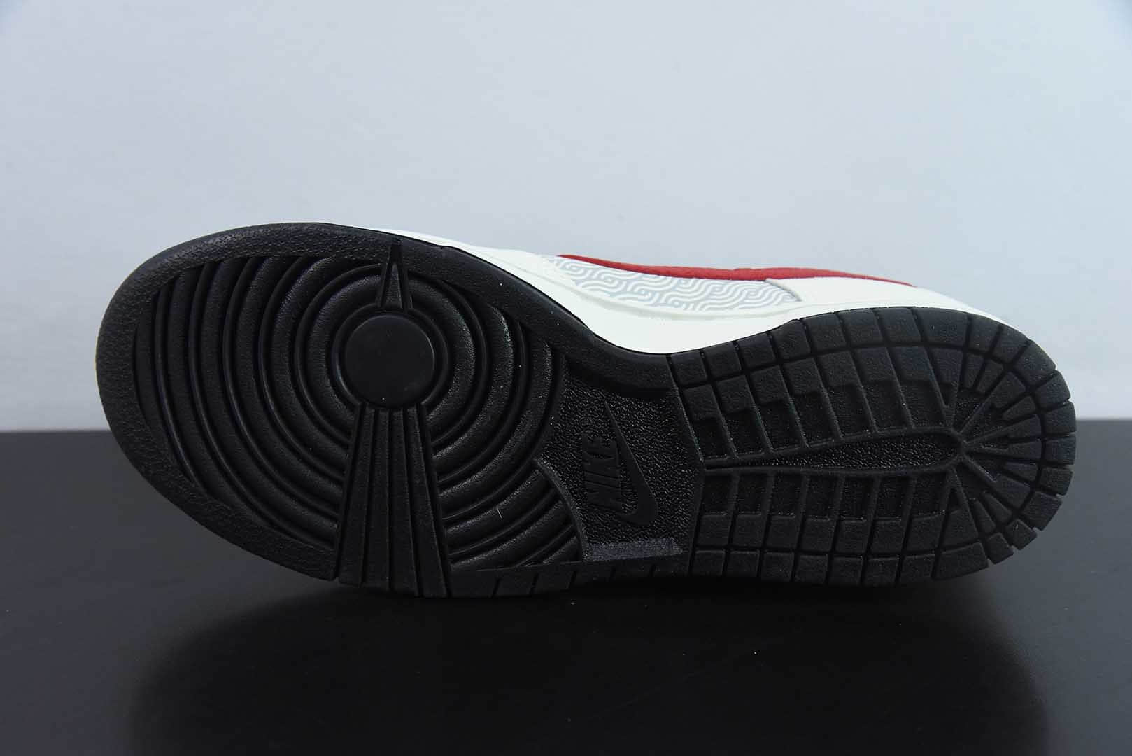 耐克Nike SB Dunk Low 蛇年限定祥云红勾周年高端定制SB低帮休闲板鞋纯原版本 货号:DJ2024-094