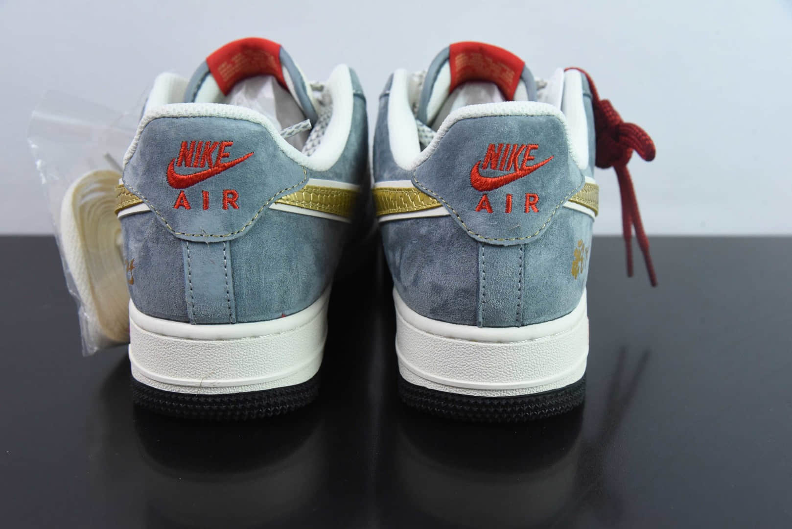 耐克Nike Air Force 1'07 Low 蛇年限定金蛇鳞空军一号低帮休闲板鞋纯原版本 货号:XZ2025-688