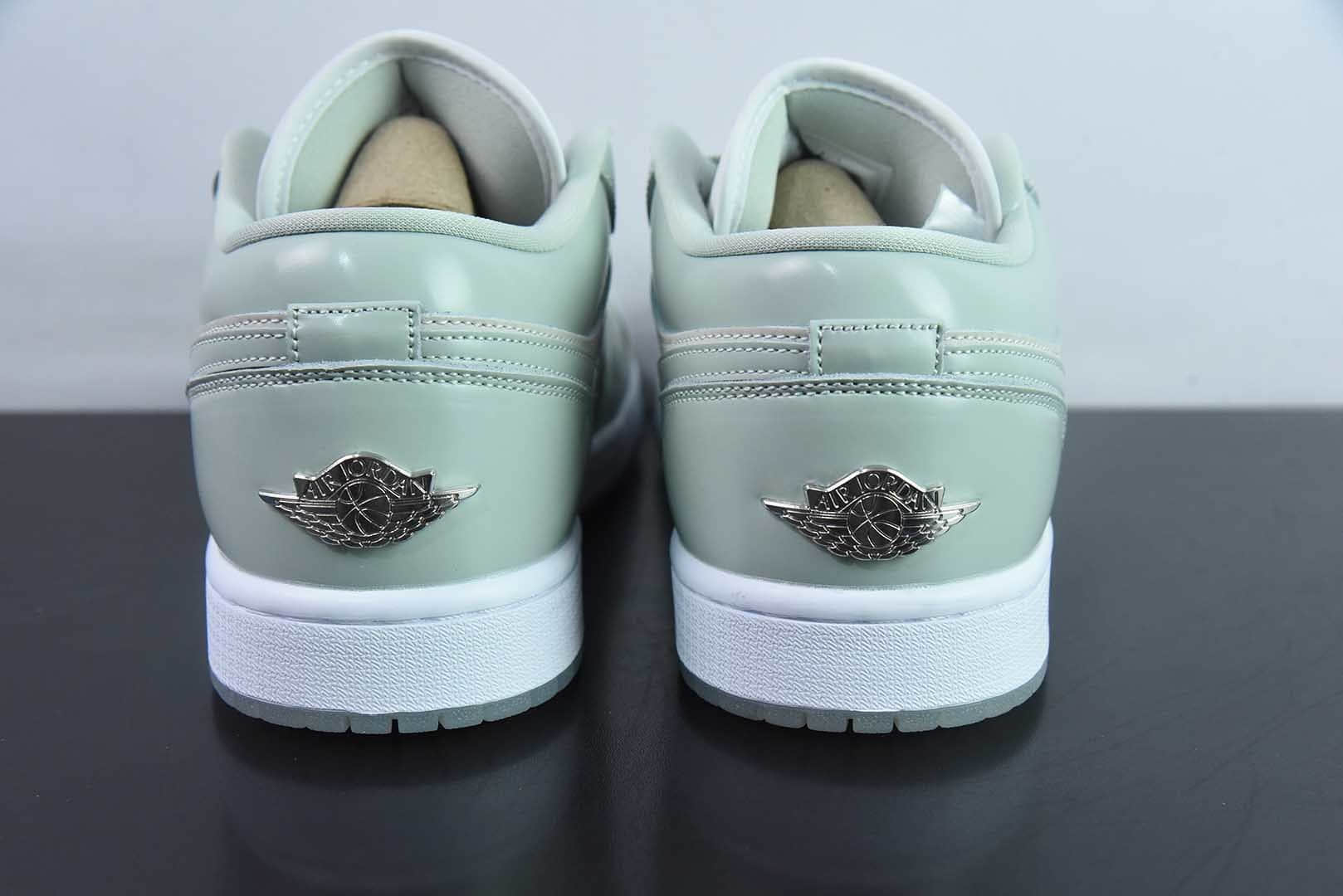 乔丹Air Jordan 1 Low AJ1乔1琥珀绿低帮文化休闲板鞋纯原版本 货号:HF4078-100