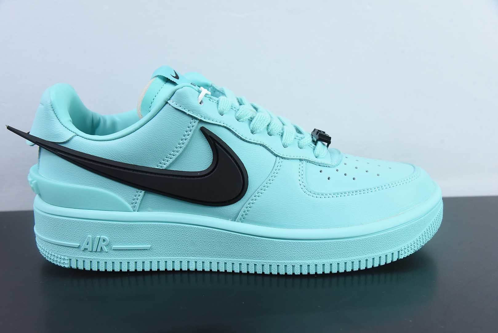 耐克Nike Ambush x Nk Air Force 1'07 Low 联名款湖水蓝空军一号低帮休闲板鞋纯原版本 货号:DV3464-500