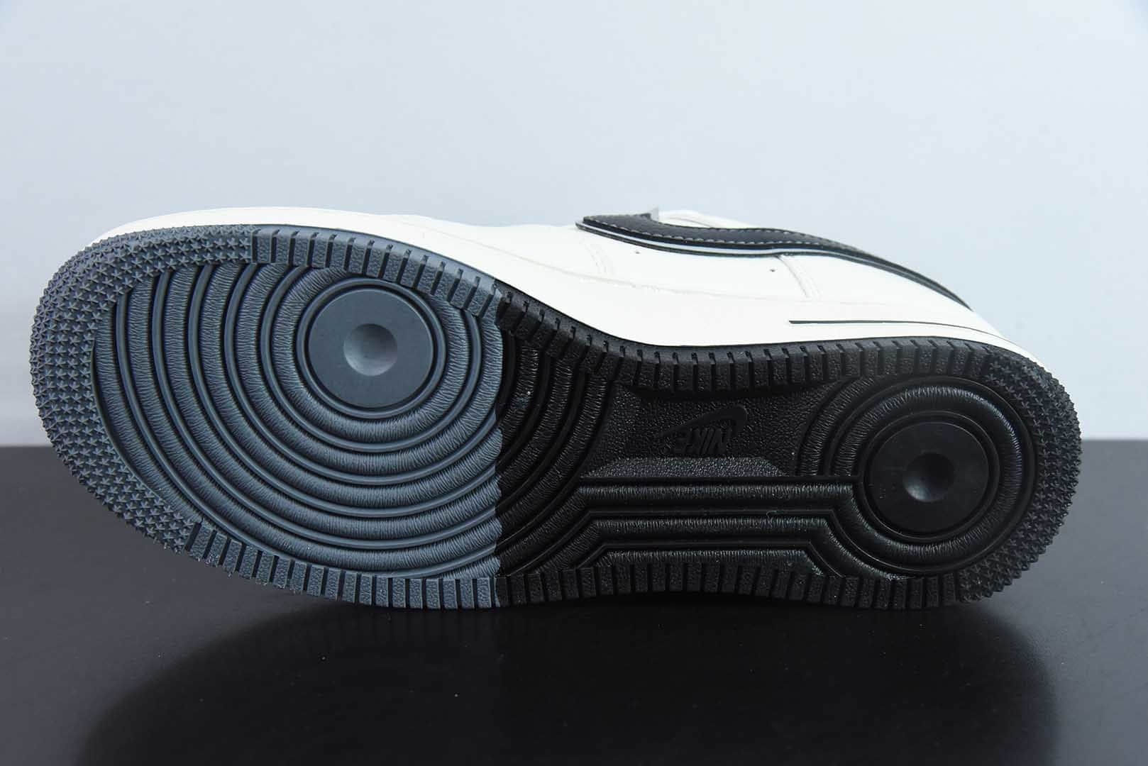 耐克Nike Air Force 1'07 Low Supreme联名双拼米白空军一号低帮休闲板鞋纯原版本 货号:XZ6188-362