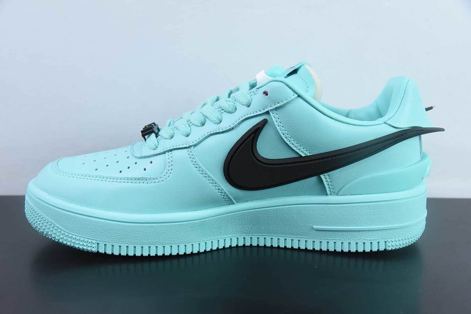 耐克Nike Ambush x Nk Air Force 1'07 Low 联名款湖水蓝空军一号低帮休闲板鞋纯原版本 货号:DV3464-500