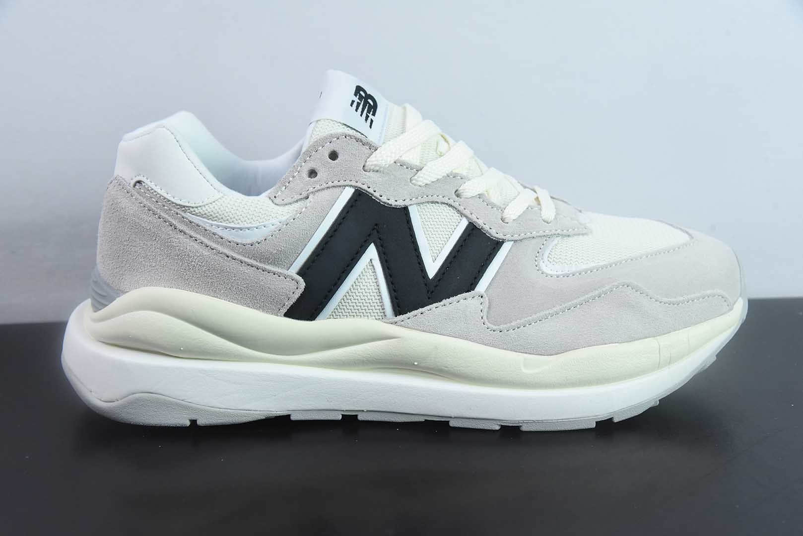 新百伦New Balance M5740系列米黄黑复古老爹风休闲运动慢跑鞋纯原版本 货号：M5740CBC