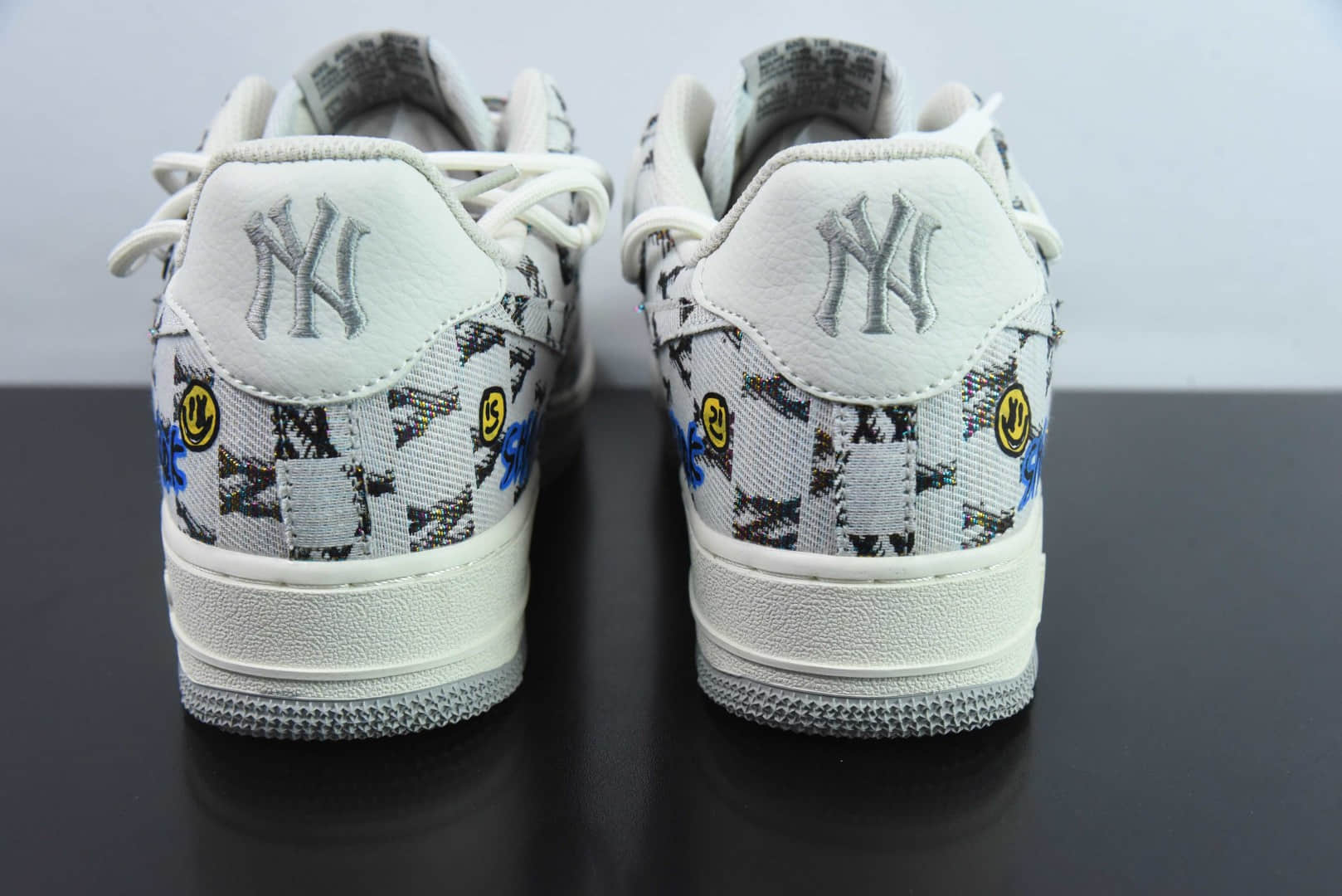耐克Nike Air Force 1'07 Low Hip Hop 嘻哈MLB空军一号低帮休闲运动绑带板鞋纯原版本 货号:BD0077-333