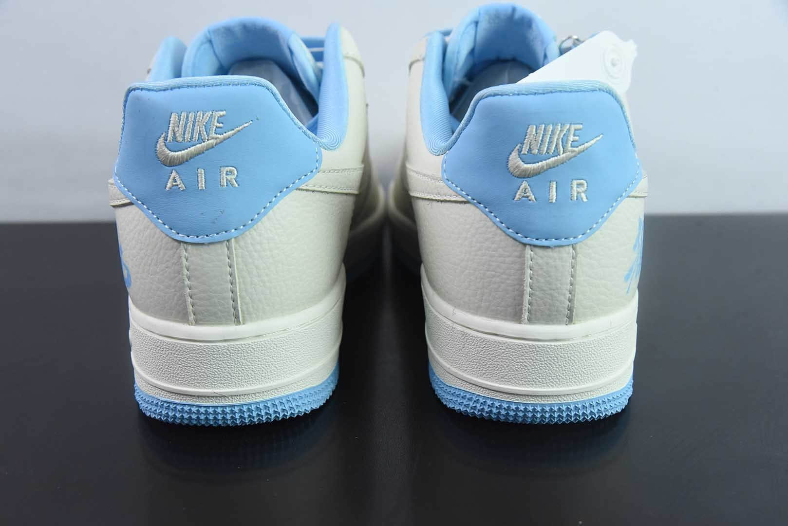 耐克Nike Air Force 1 Low 07 哪吒闹海敖丙涂鸦灵珠米蓝小钩空军一号低帮休闲板鞋纯原版本 货号：KK1988-060