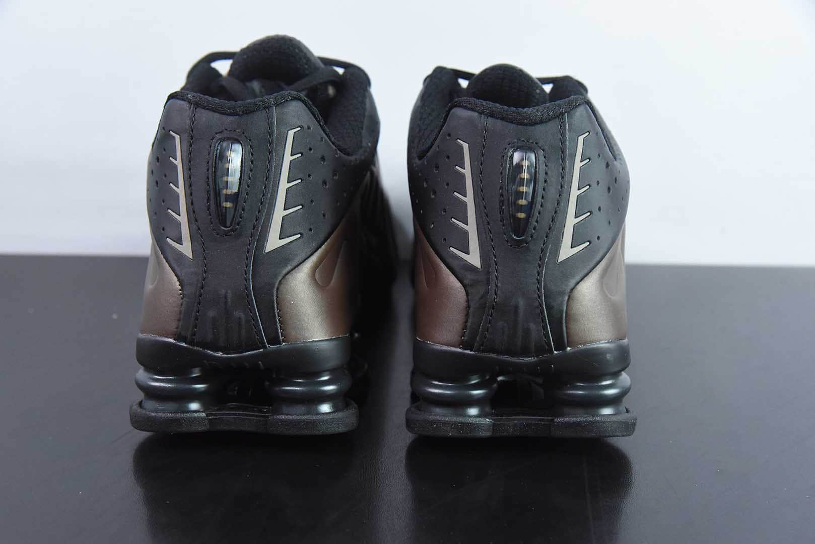 耐克Nike Shox R4子弹文斯卡特高科技专利气柱弹簧跑步鞋纯原版本 货号：AR3565 - 007