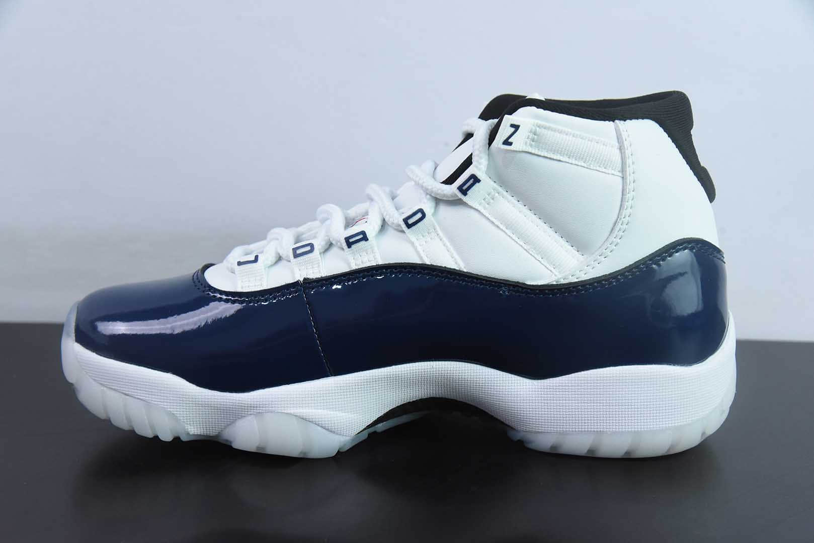 乔丹Air Jordan 11 Retro Rare Air AJ11乔11皇家蓝男子文化高帮实战篮球鞋纯原版本 货号：IH0296 - 400