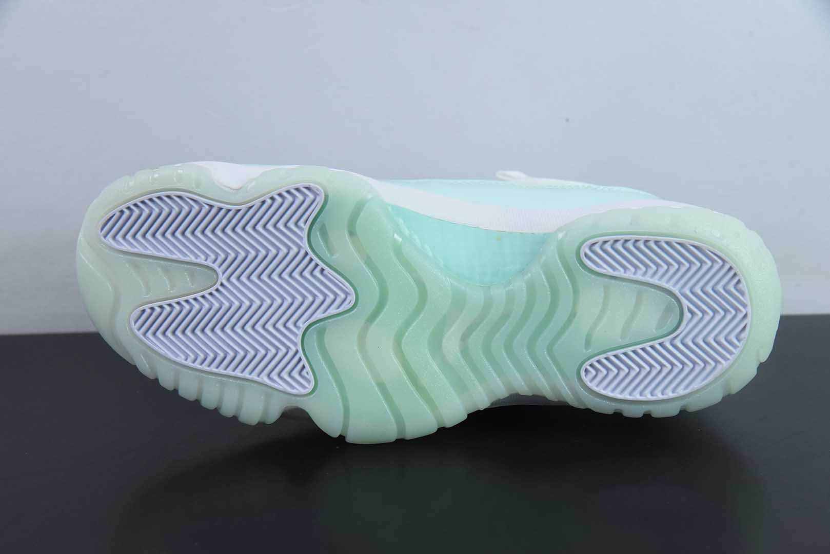乔丹Air Jordan 11 Low AJ11乔11低帮薄荷绿男女文化低帮篮球鞋纯原版本 货号:AH7860 - 103