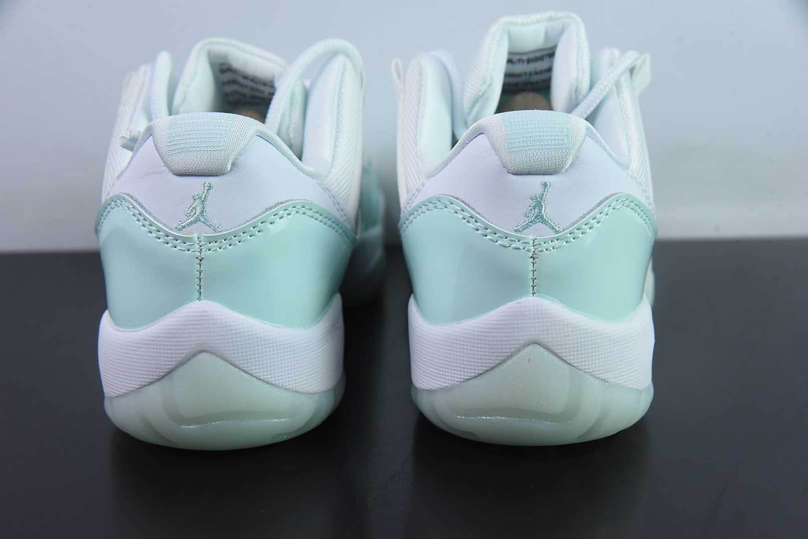 乔丹Air Jordan 11 Low AJ11乔11低帮薄荷绿男女文化低帮篮球鞋纯原版本 货号:AH7860 - 103