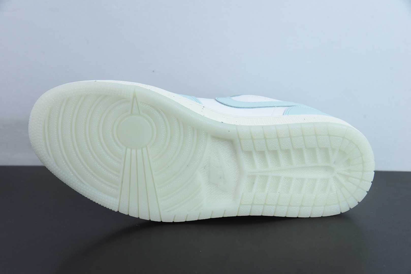 乔丹Air Jordan 1 Low AJ1乔1薄荷蓝低帮文化休闲运动板鞋纯原版本 货号:HJ5999 - 400