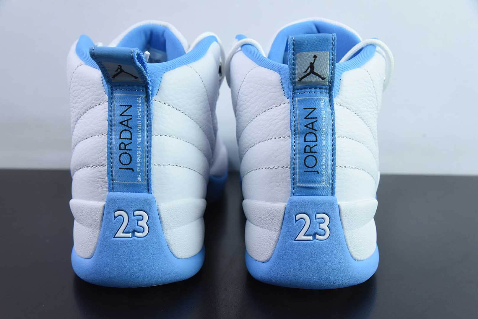 乔丹Air Jordan 12  Melo  AJ12乔12白蓝高帮男子文化篮球鞋纯原版本 货号：CT8013 - 112