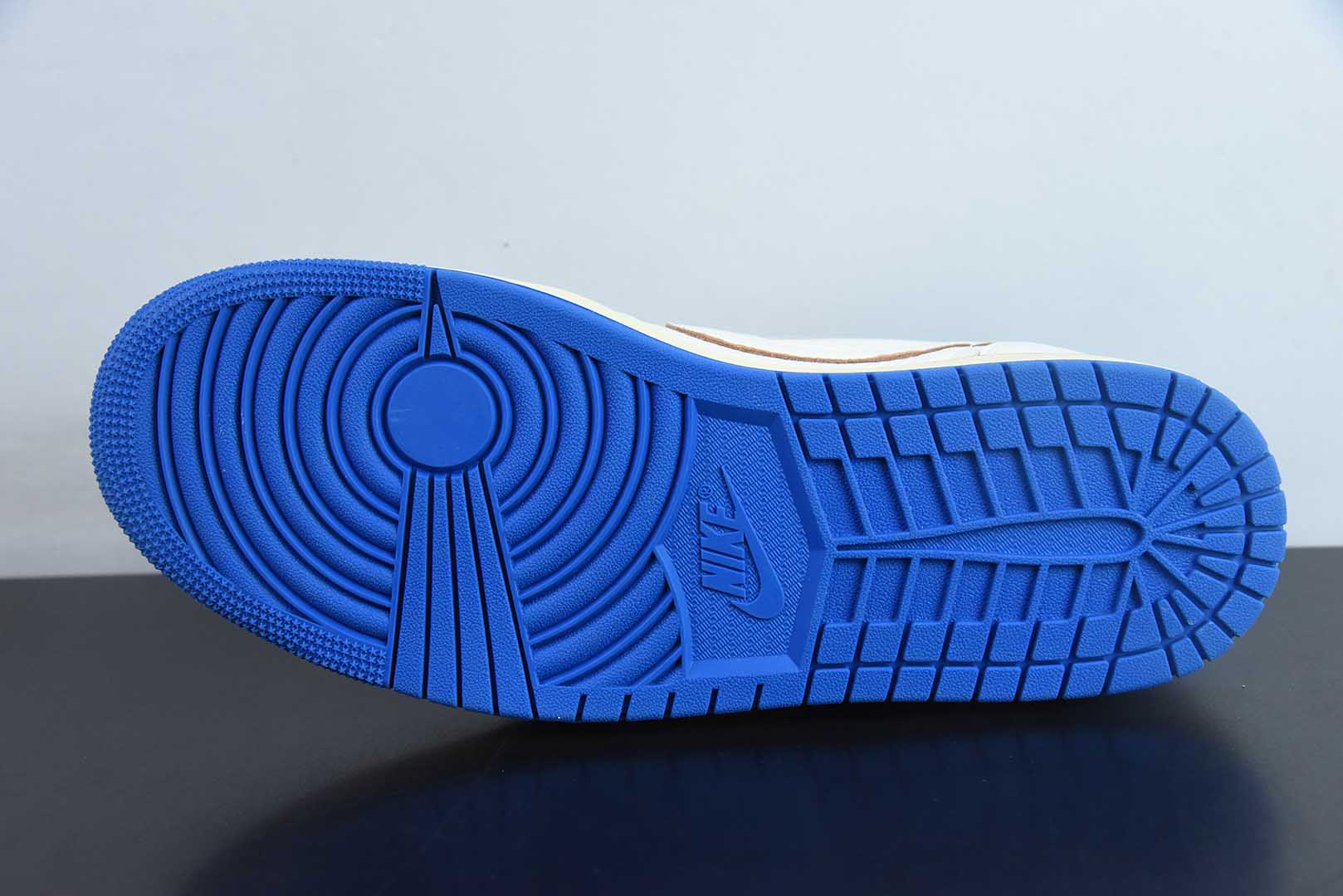 乔丹Travis Scott x Air Jordan AJ1 Low OG SP TS联名白蓝闪电倒钩2.0低帮复古文化篮球鞋纯原版本 货号:DM7866-104