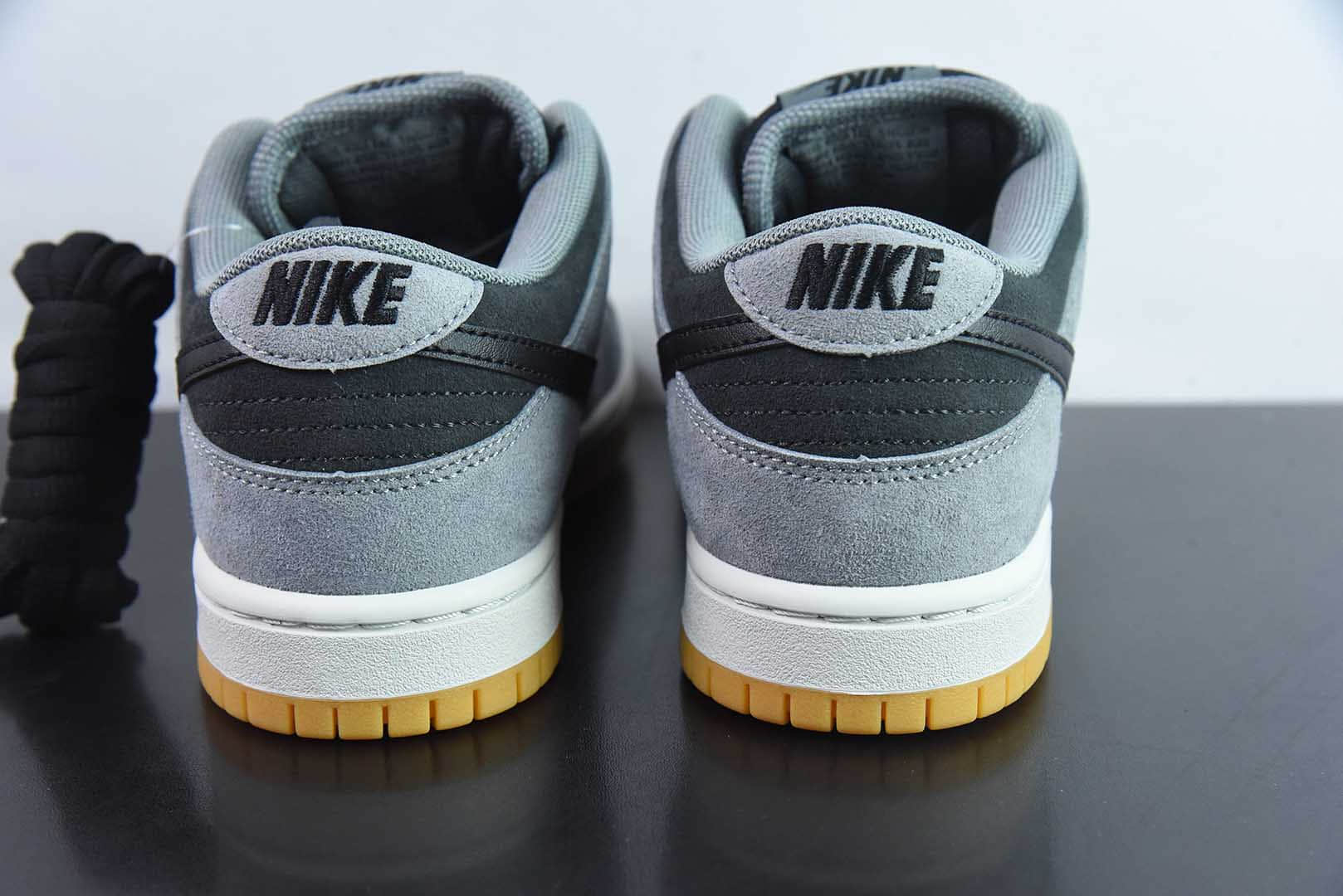 耐克Nike Dunk SB Low“DARK SMOKE GREY”灰黑色SB低帮休闲滑板鞋纯原版本 货号:HF3063-001