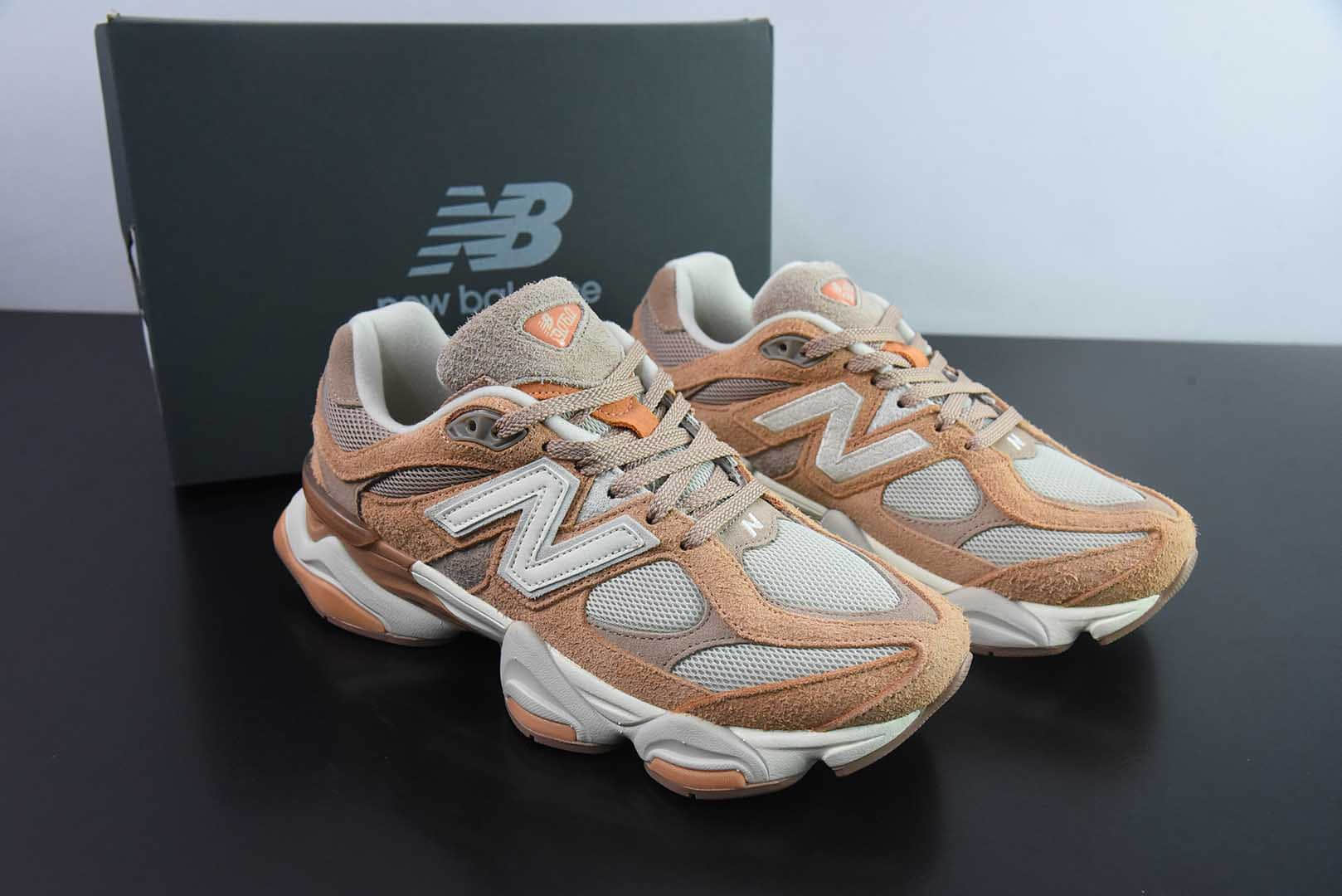 新百伦New Balance Joe Freshgoods x New Balance NB9060联名款卡其棕复古休闲运动慢跑鞋纯原版本 货号:U9060WCW