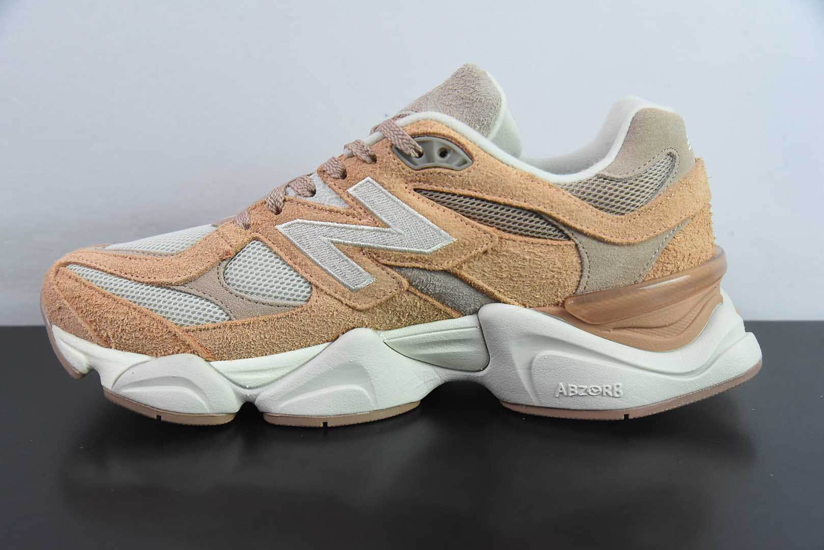 新百伦New Balance Joe Freshgoods x New Balance NB9060联名款卡其棕复古休闲运动慢跑鞋纯原版本 货号:U9060WCW