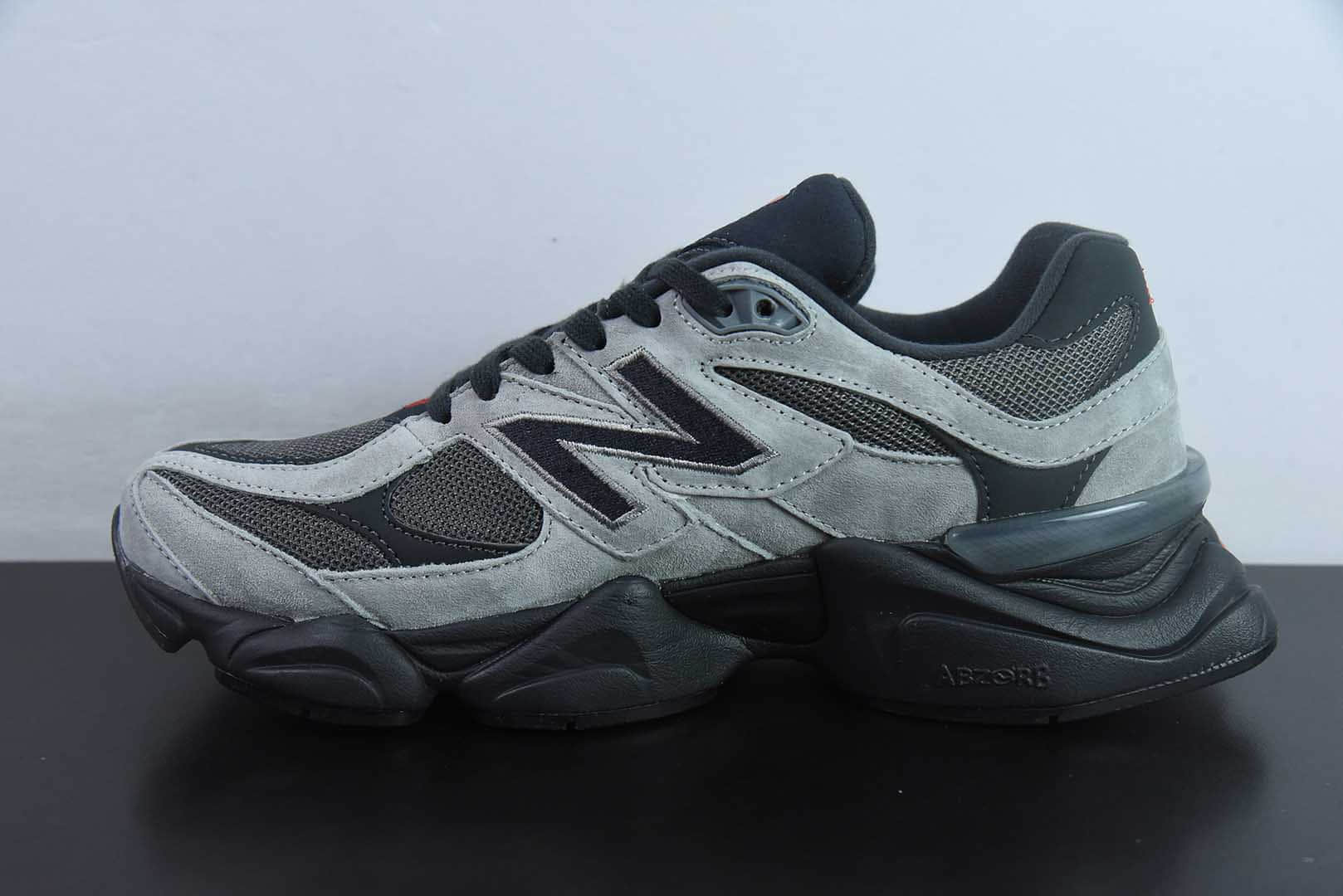 新百伦New Balance Joe Freshgoods x New Balance NB9060联名款黑灰复古休闲运动慢跑鞋纯原版本 货号:U9060JBO