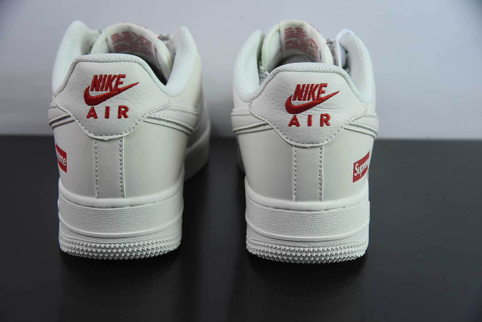 耐克Nike Force 1 '07 Low “Supreme联名百搭米色”空军一号低帮休闲板鞋纯原版本 货号:CS5288-011