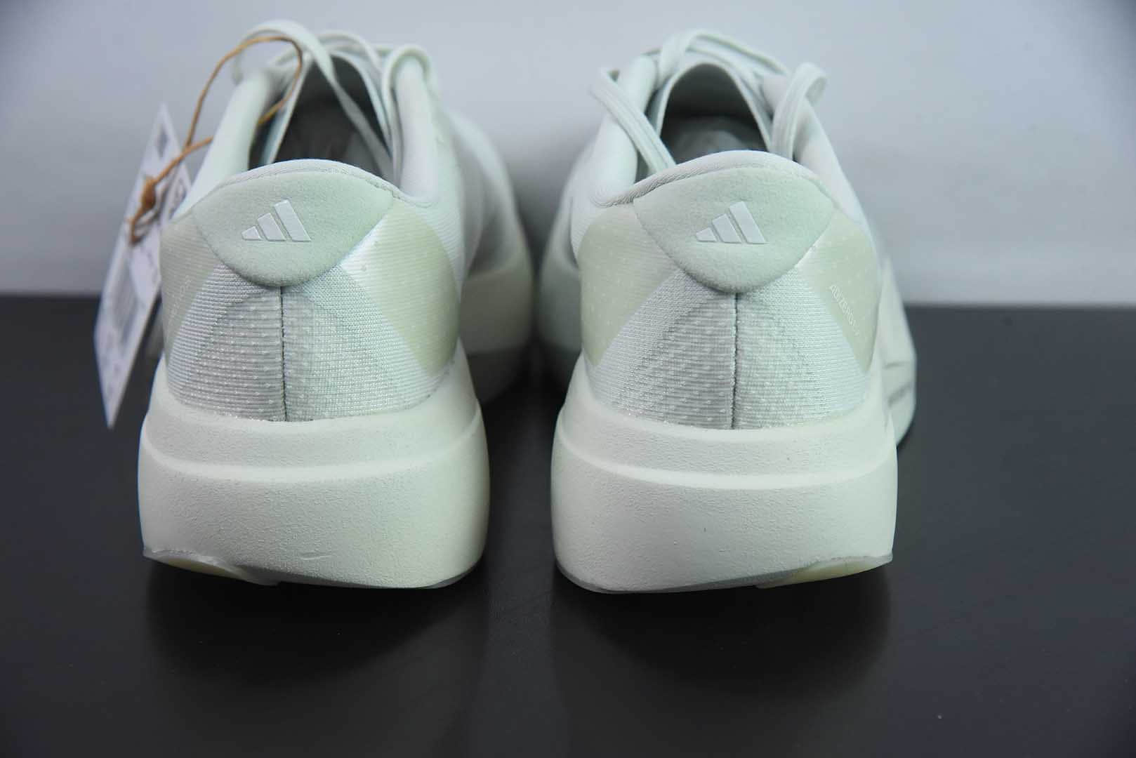 阿迪达斯Adidas Adizero Evo SL阿迪薄荷绿超轻透气缓震跑鞋纯原版本 货号:JR5840