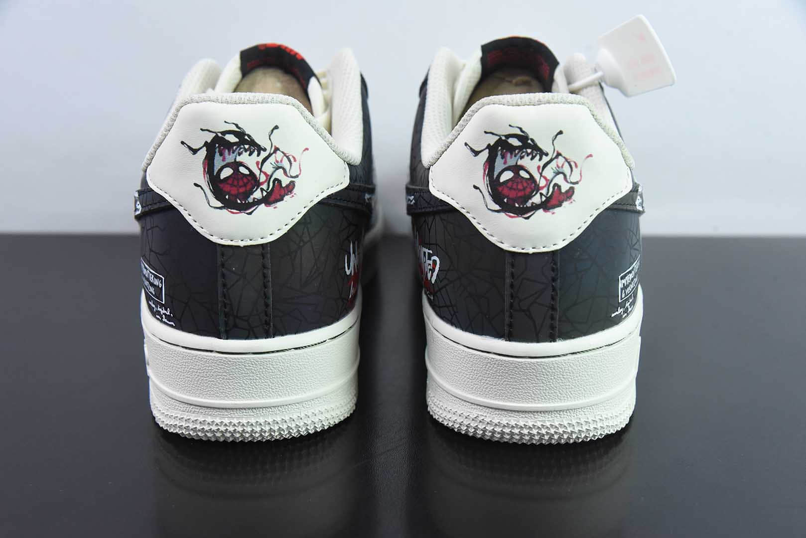 耐克Nike Air Force 1'07 Low Happy To End 快乐至死涂鸦空军一号低帮休闲板鞋纯原版本 货号：DY2032-320