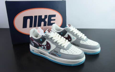 耐克Nike Air Force 1'07 Low Stop Drinking 戒酒骷髅空军一号低帮休闲运动板鞋纯原版本 货号：LJ2288-666