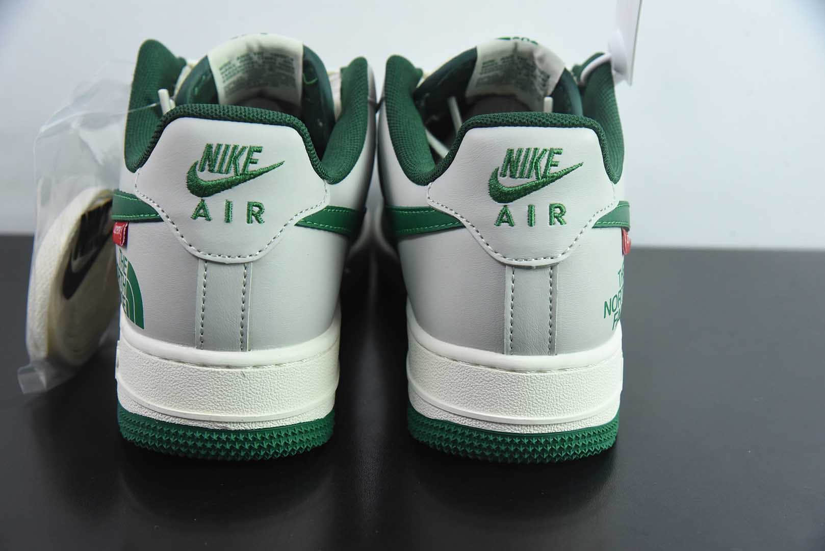 耐克Nike Air Force 1'07 Low 三方联名款孔雀绿空军一号低帮休闲板鞋纯原版本 货号：ZH2598-321