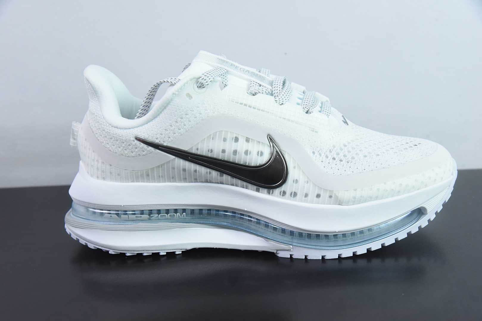 耐克Nike Pegasus Premium 耐克白黑全掌气垫跑步运动鞋纯原版本 货号：HQ2592 - 102